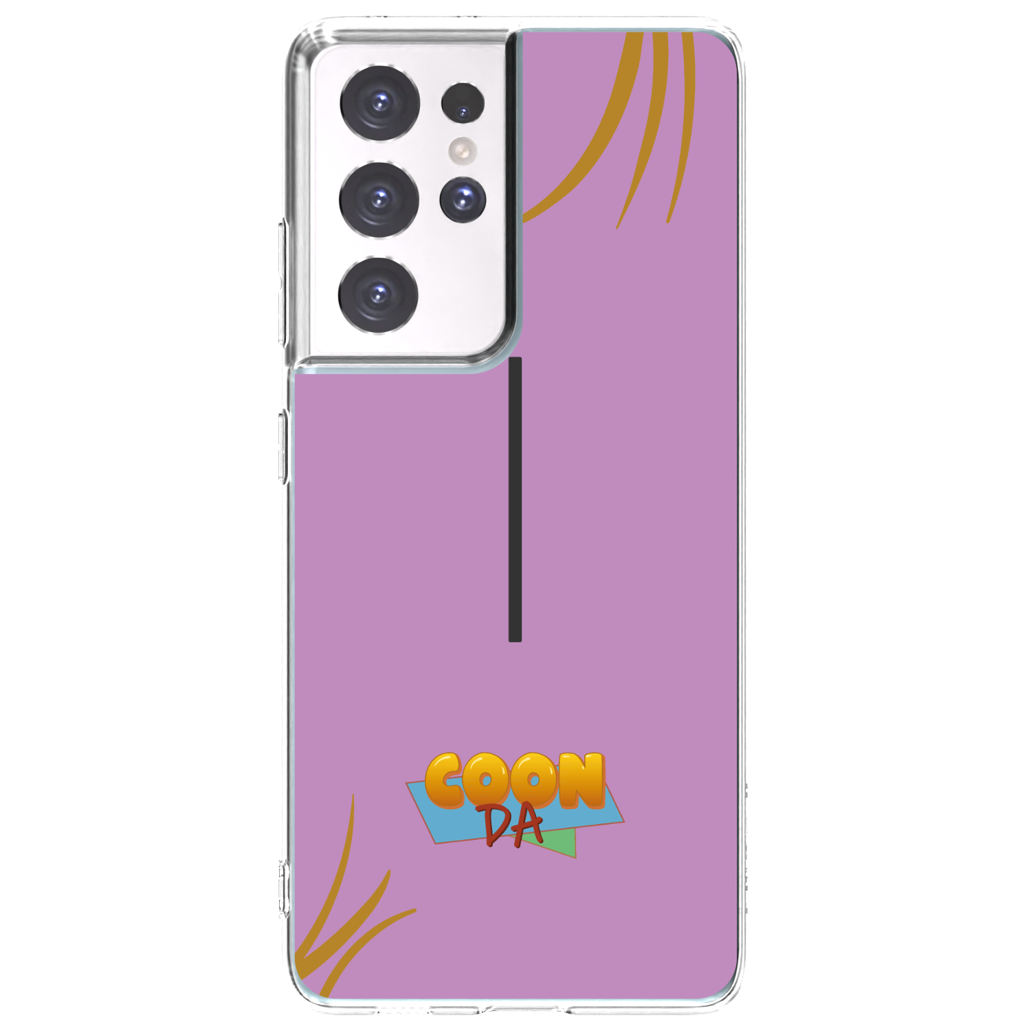 Picasee silikónový prehľadný obal pre Samsung Galaxy S21 Ultra 5G G998B - COONDA růžovka