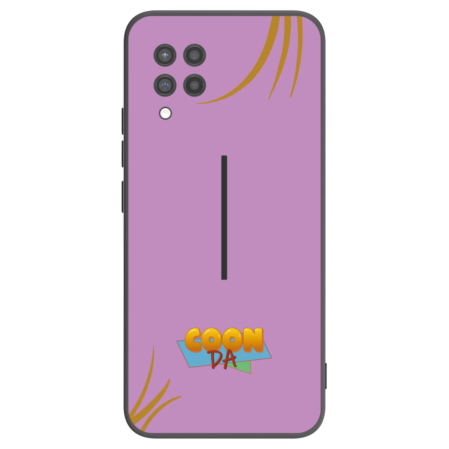 Picasee silikónový čierny obal pre Samsung Galaxy A42 A426B - COONDA růžovka