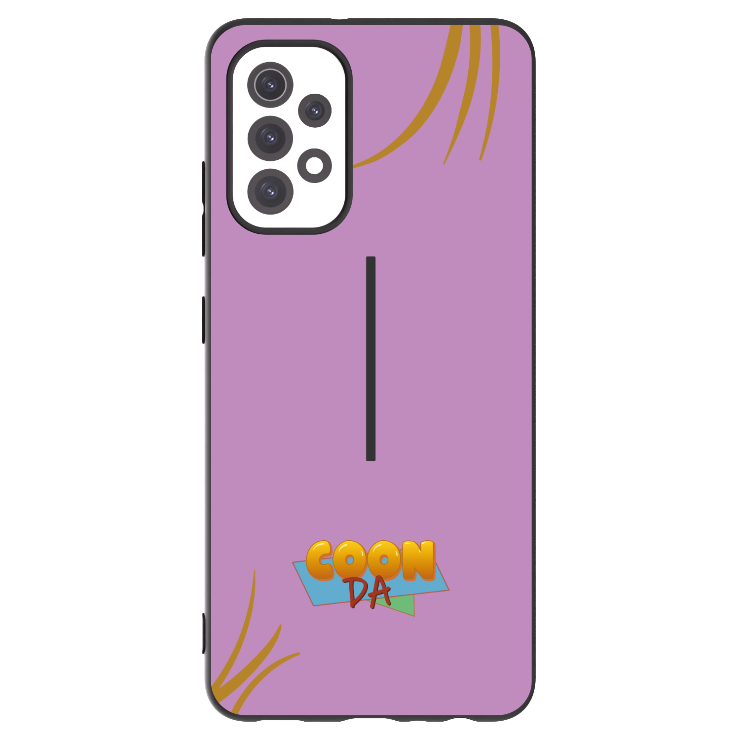 Picasee silikónový čierny obal pre Samsung Galaxy A32 5G A326B - COONDA růžovka
