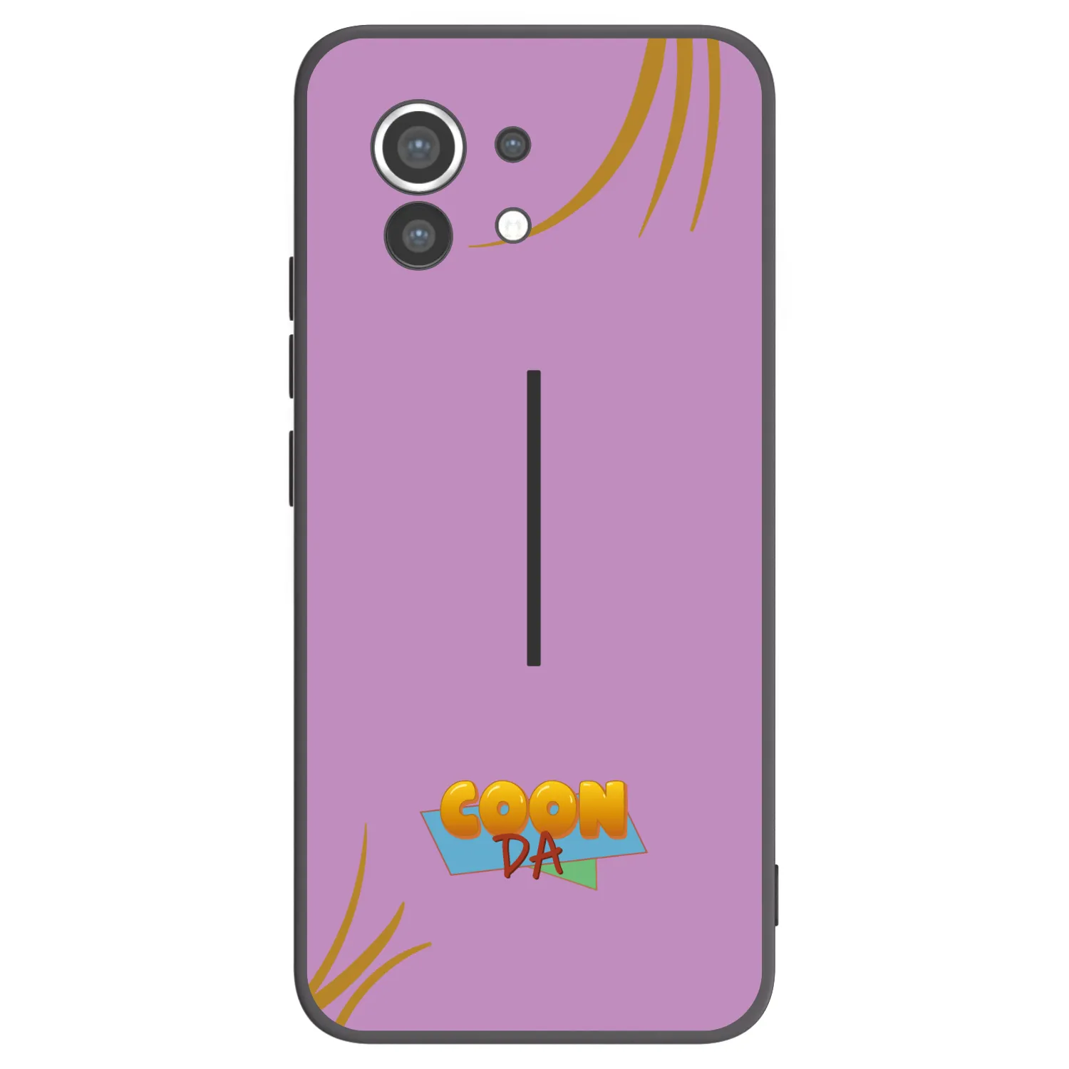 Picasee silikónový čierny obal pre Xiaomi Mi 11 - COONDA růžovka