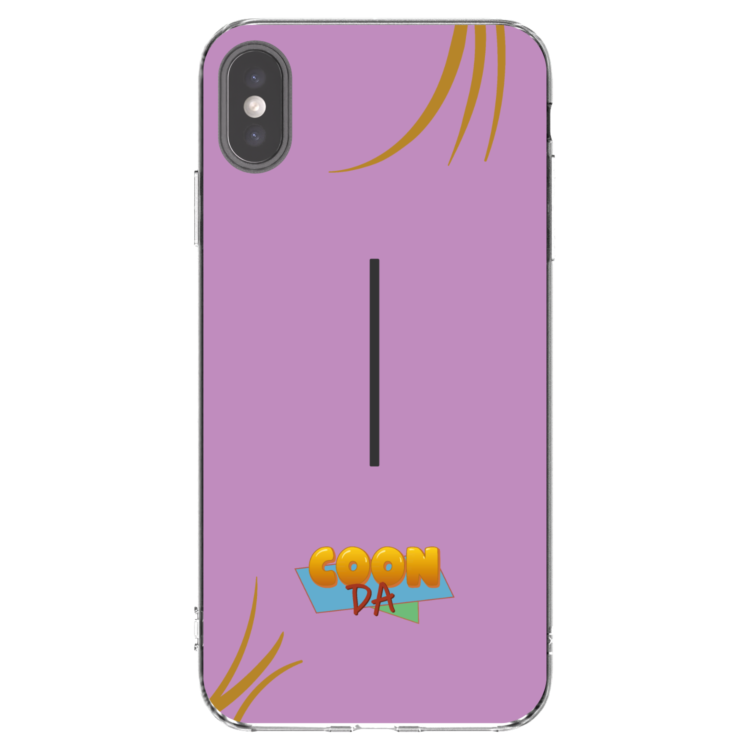 Picasee silikónový prehľadný obal pre Apple iPhone XS Max - COONDA růžovka