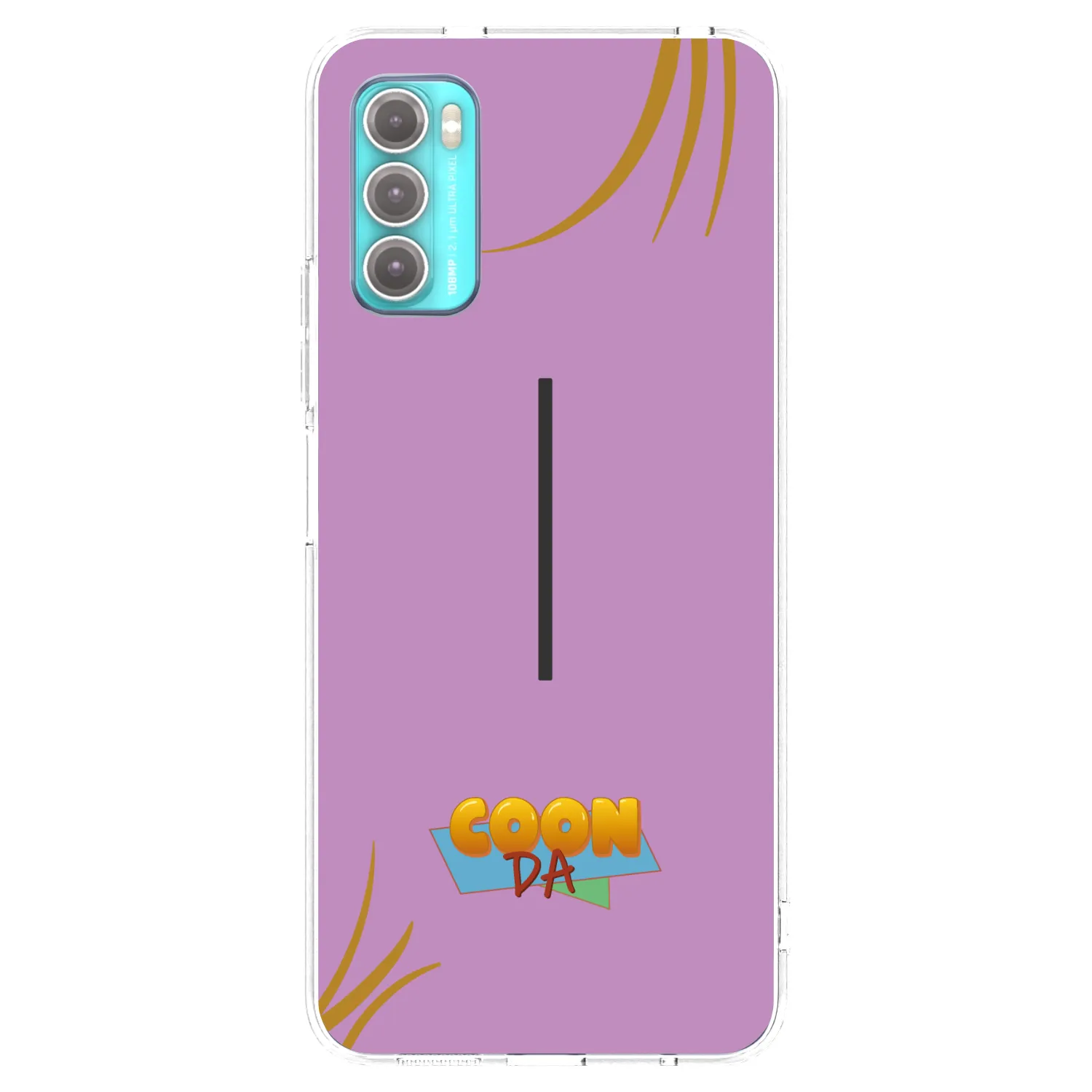 Picasee silikónový prehľadný obal pre Motorola Moto G60 - COONDA růžovka