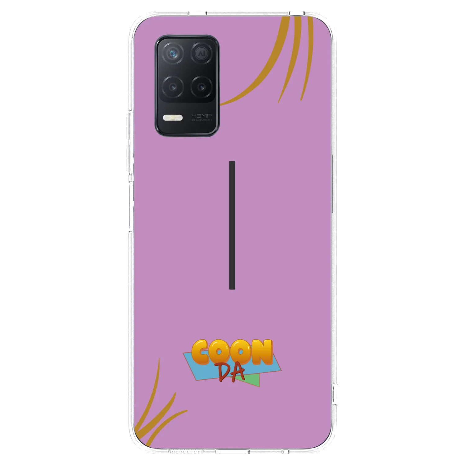 Picasee silikónový prehľadný obal pre Realme 8 5G - COONDA růžovka