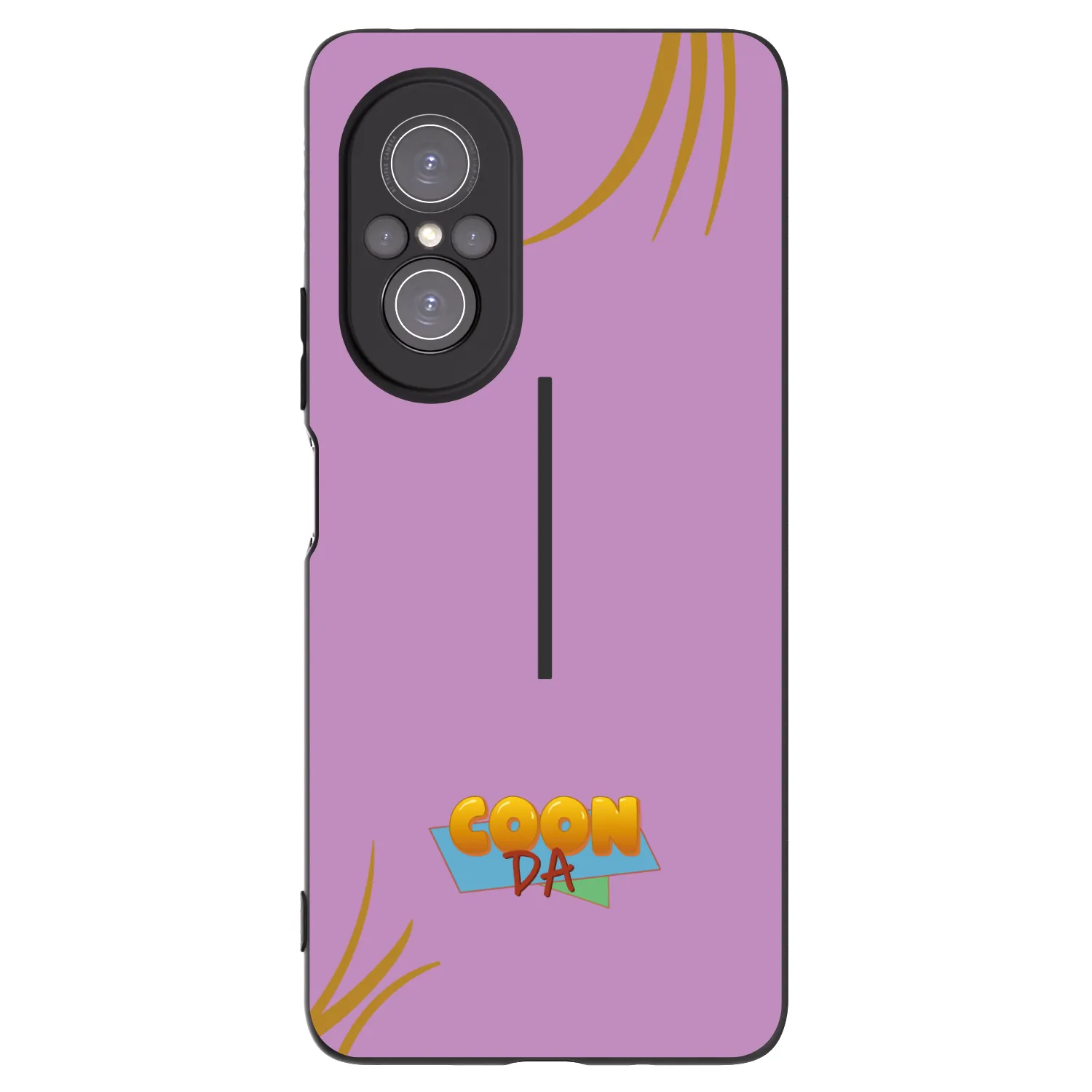 Picasee silikónový čierny obal pre Huawei Nova 9 SE - COONDA růžovka