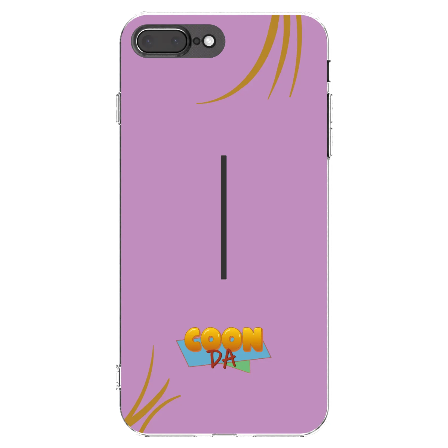 Picasee silikónový prehľadný obal pre Apple iPhone 8 Plus - COONDA růžovka