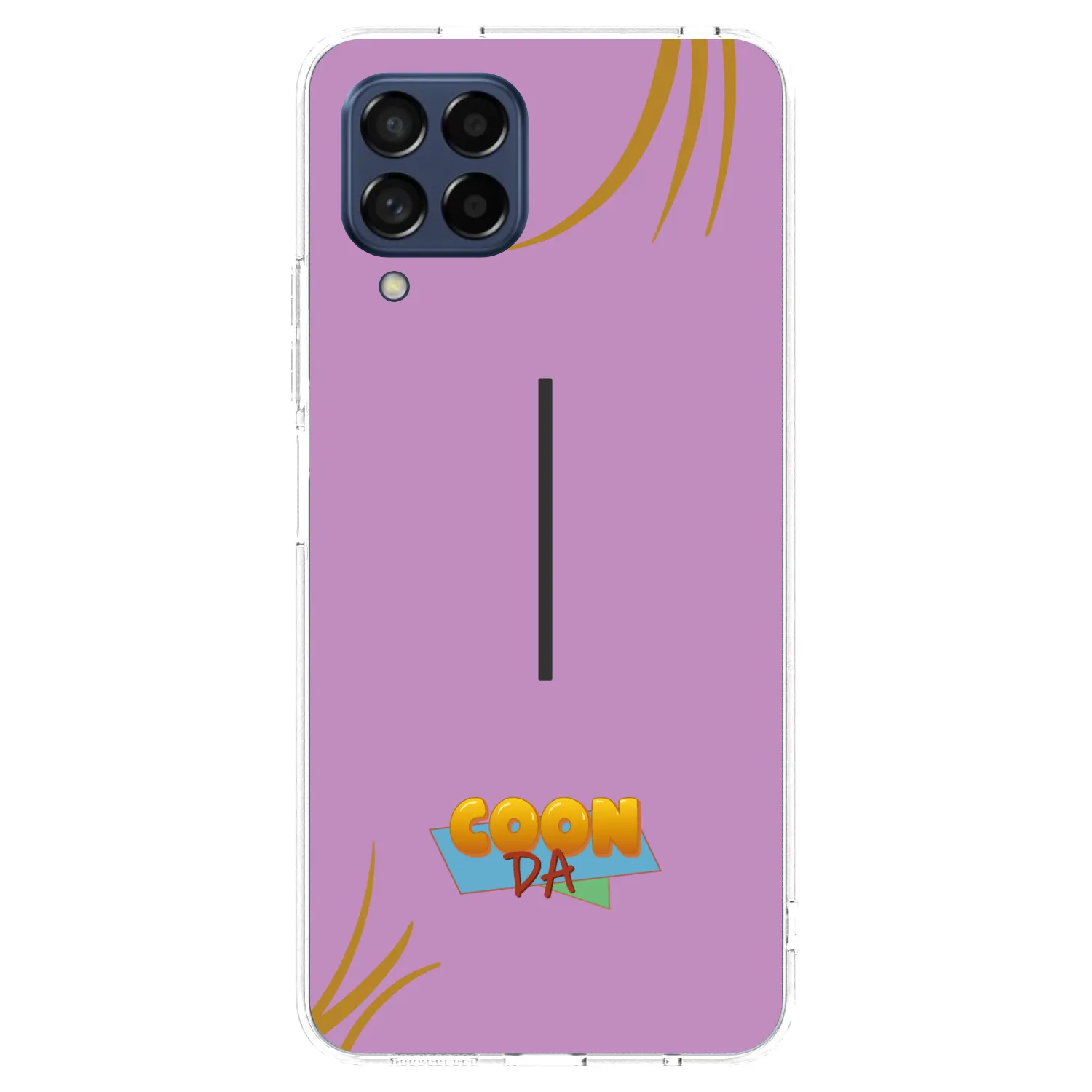 Picasee silikónový prehľadný obal pre Samsung Galaxy M53 5G - COONDA růžovka