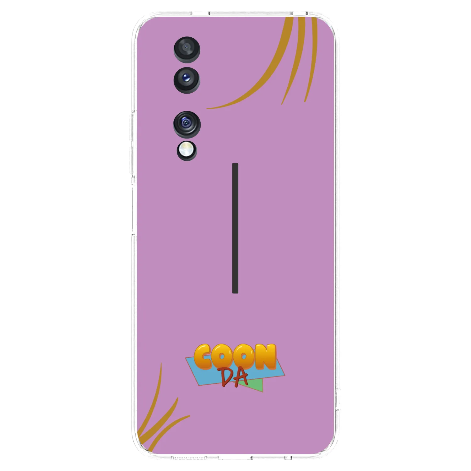 Picasee silikónový prehľadný obal pre Honor 70 - COONDA růžovka