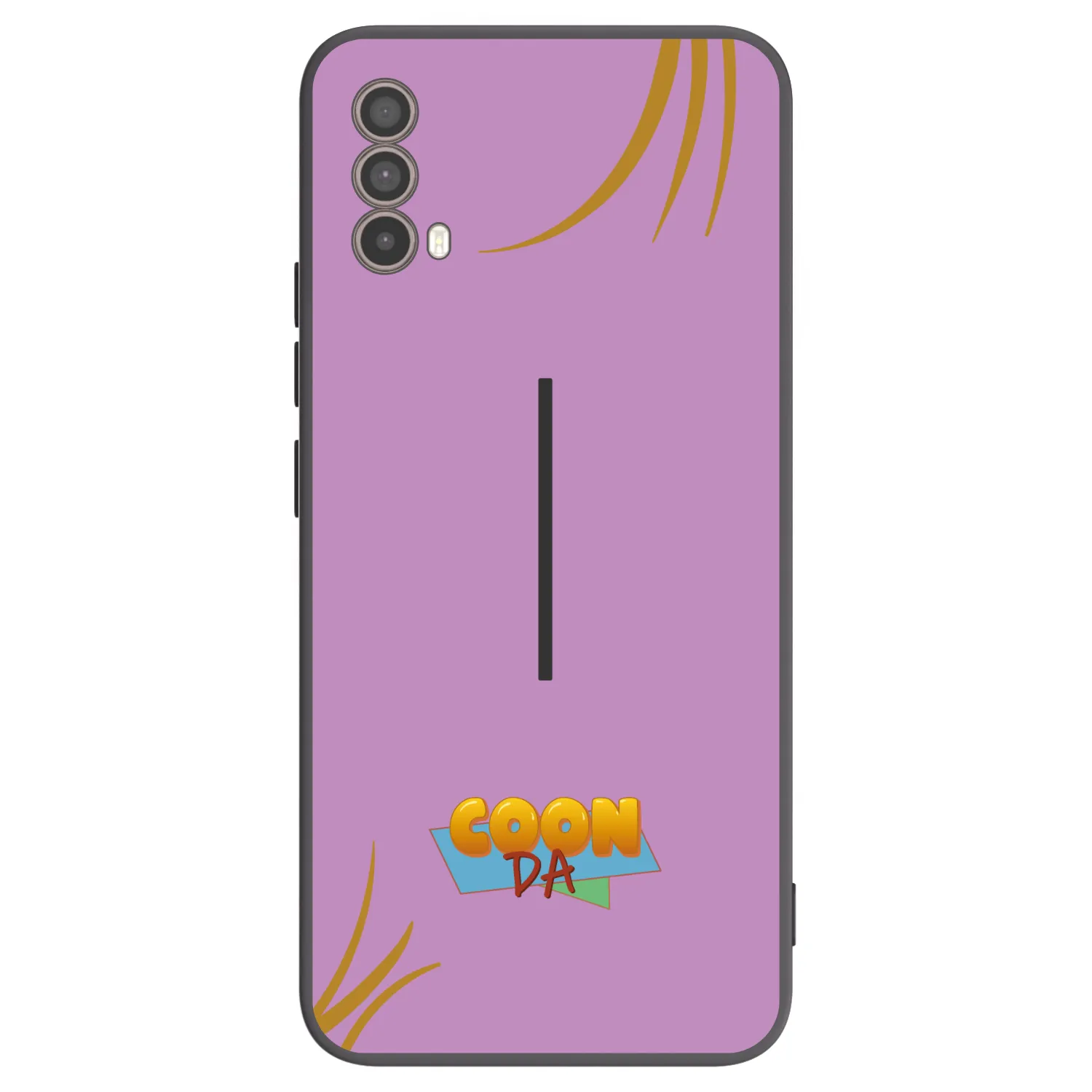 Picasee silikónový čierny obal pre Motorola Moto E40 - COONDA růžovka