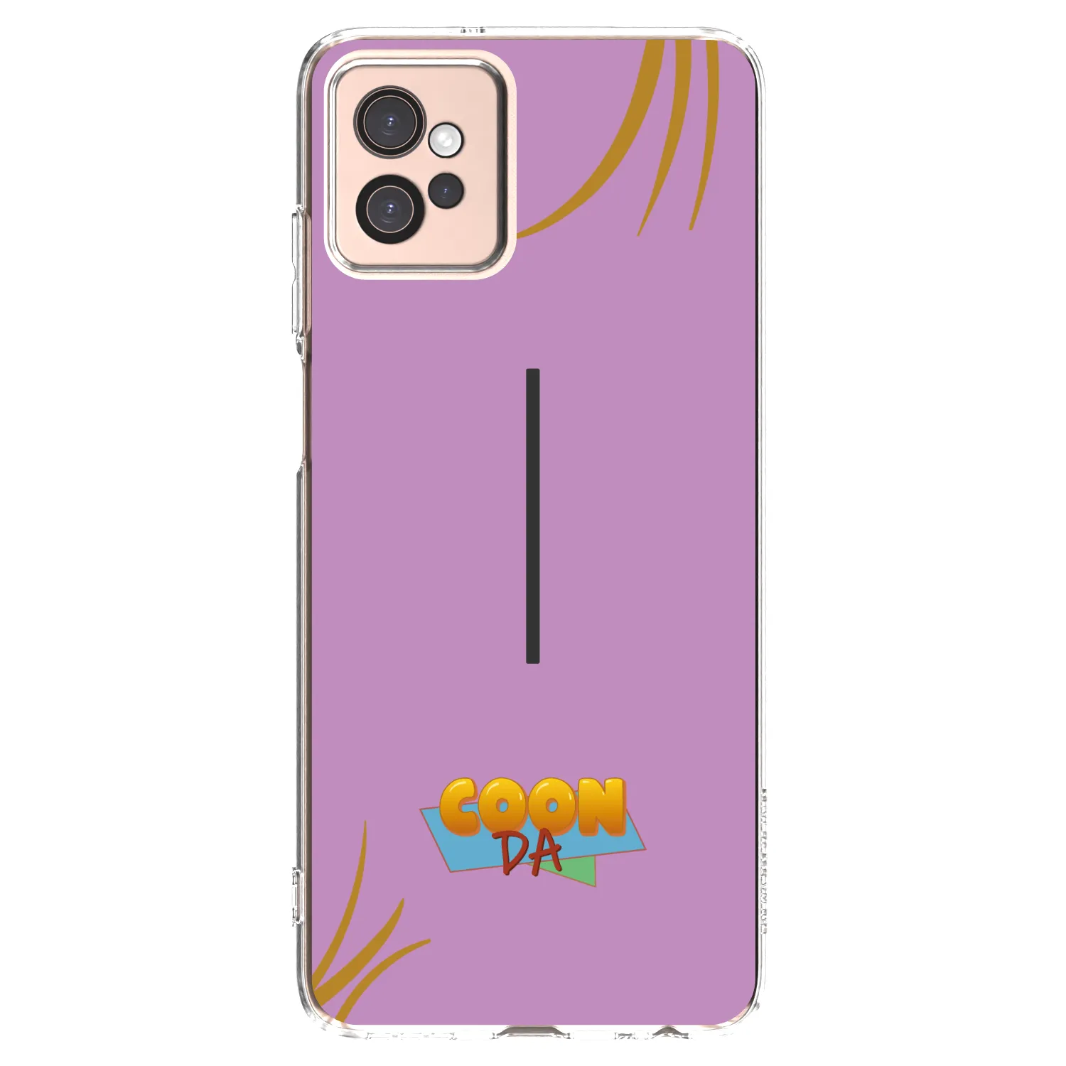 Picasee silikónový prehľadný obal pre Motorola Moto G32 - COONDA růžovka