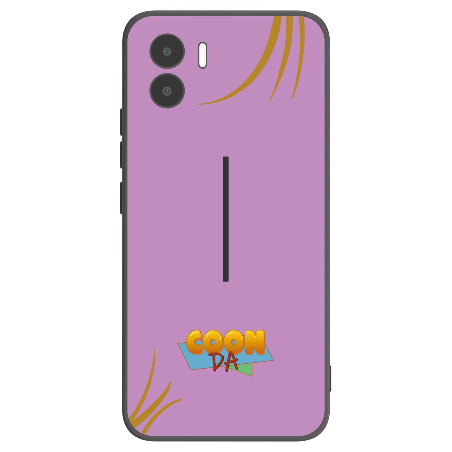 Picasee silikónový čierny obal pre Xiaomi Redmi A1 - COONDA růžovka