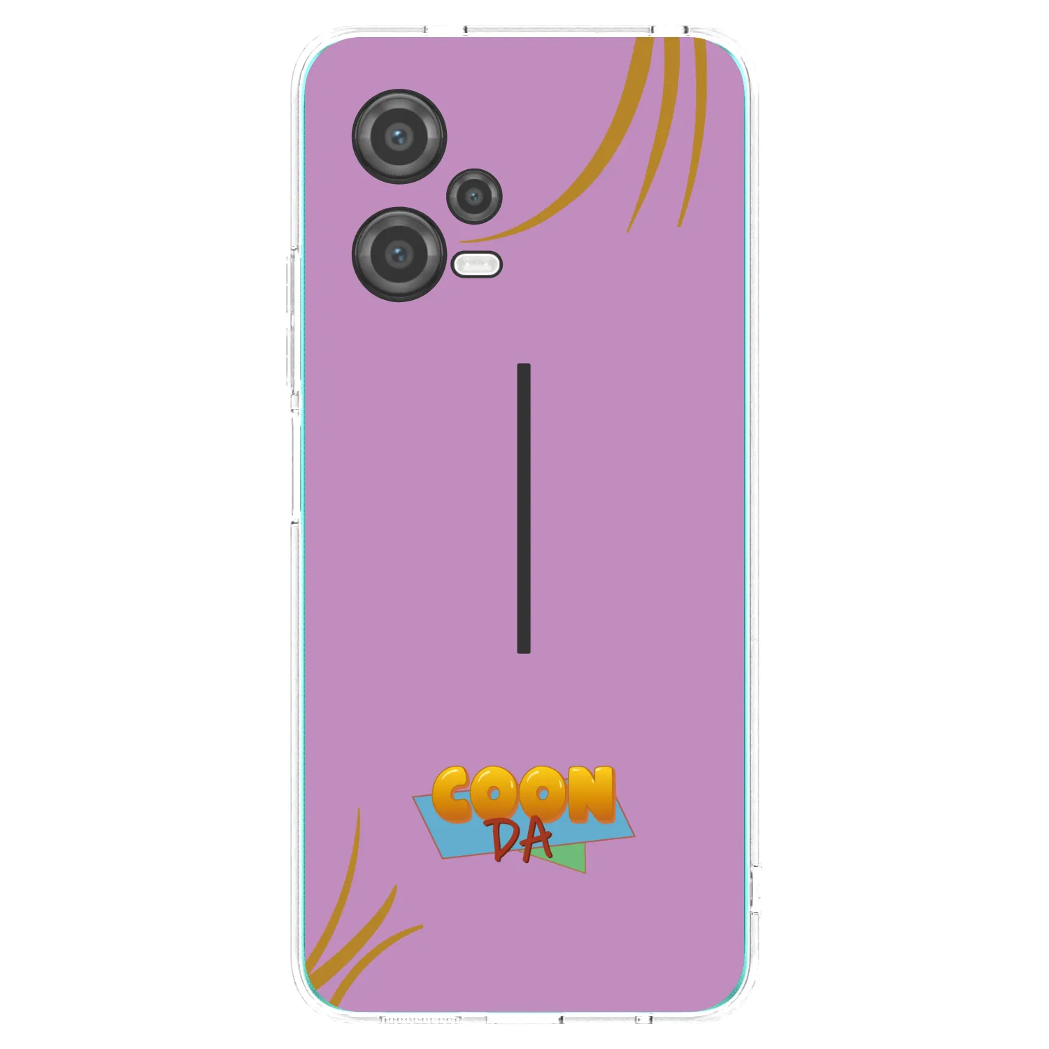 Picasee silikónový prehľadný obal pre Xiaomi Poco X5 - COONDA růžovka
