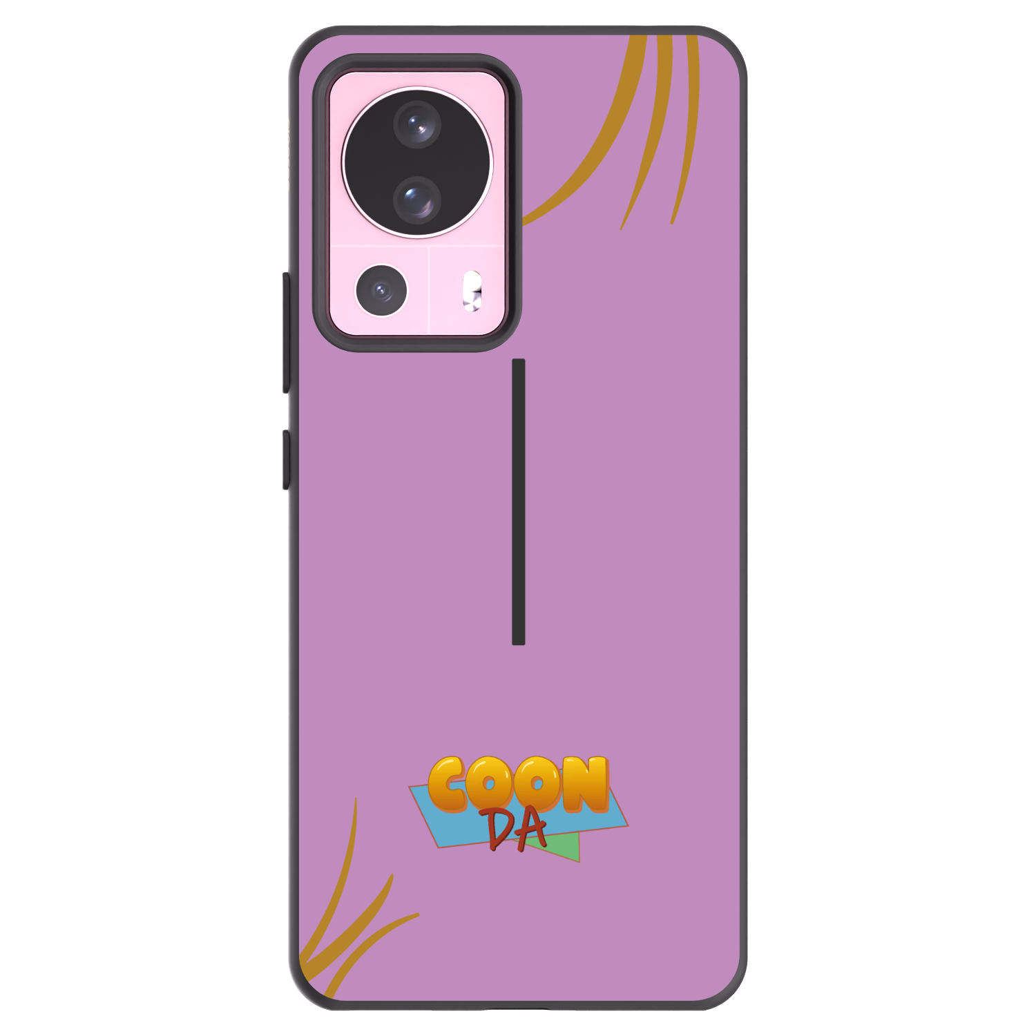 Picasee silikónový čierny obal pre Xiaomi 13 Lite - COONDA růžovka