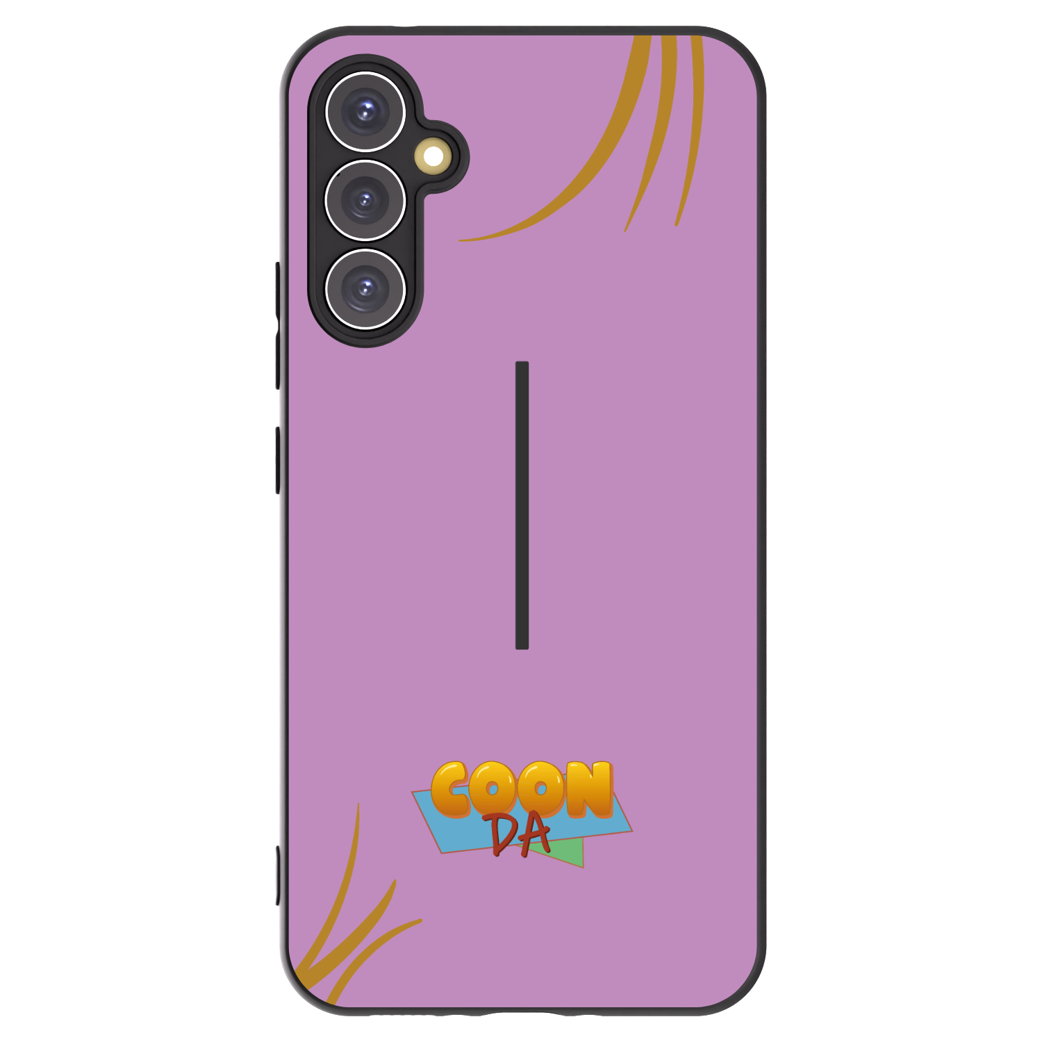 Picasee silikónový čierny obal pre Samsung Galaxy A34 5G A346B - COONDA růžovka