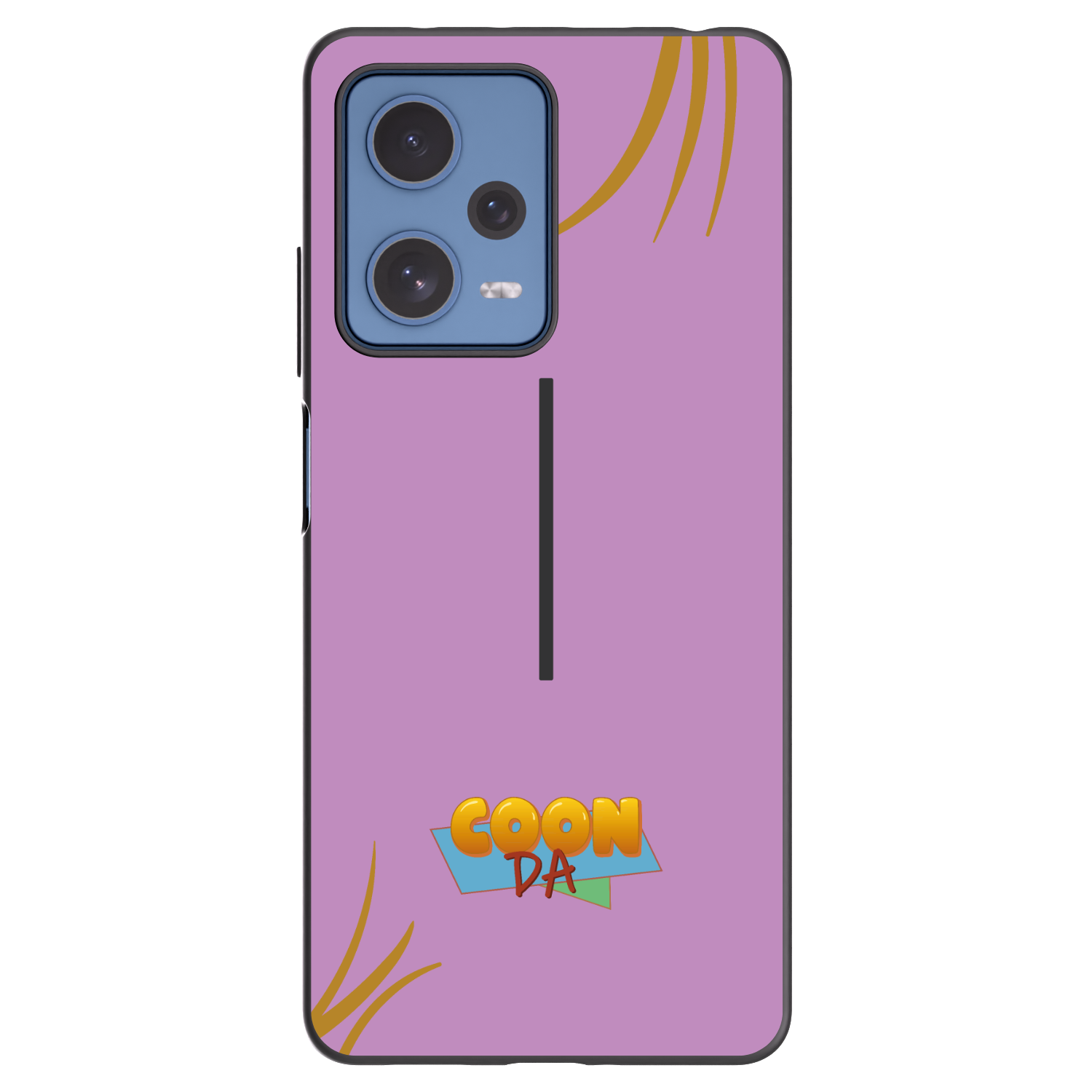 Picasee silikónový čierny obal pre Xiaomi Redmi Note 12 Pro 5G - COONDA růžovka