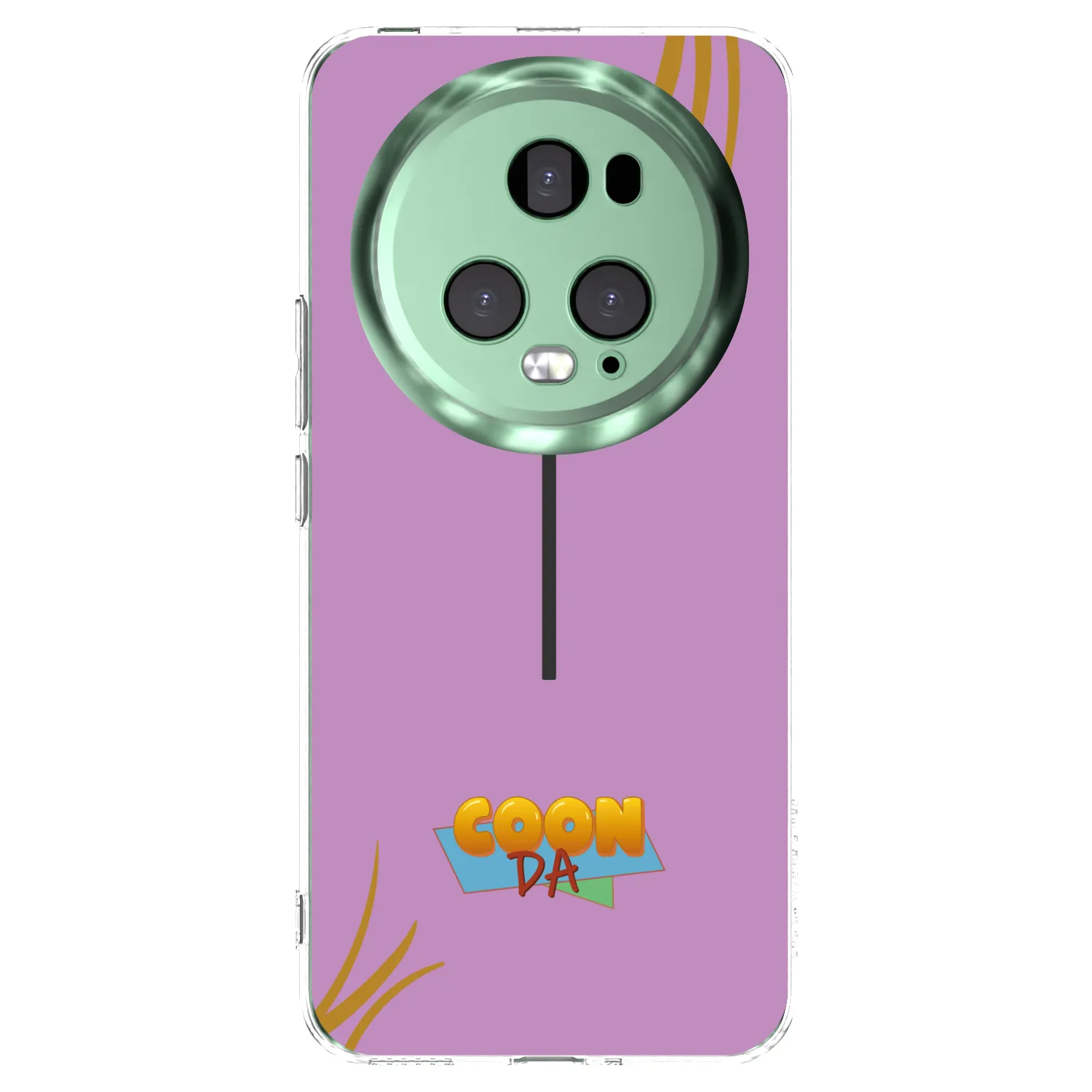 Picasee silikónový prehľadný obal pre Honor Magic5 Pro - COONDA růžovka