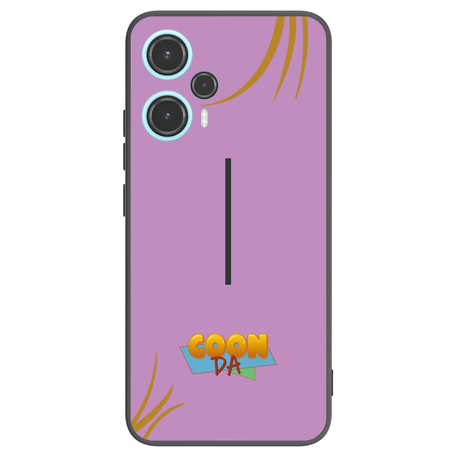 Picasee silikónový čierny obal pre Xiaomi Poco F5 - COONDA růžovka