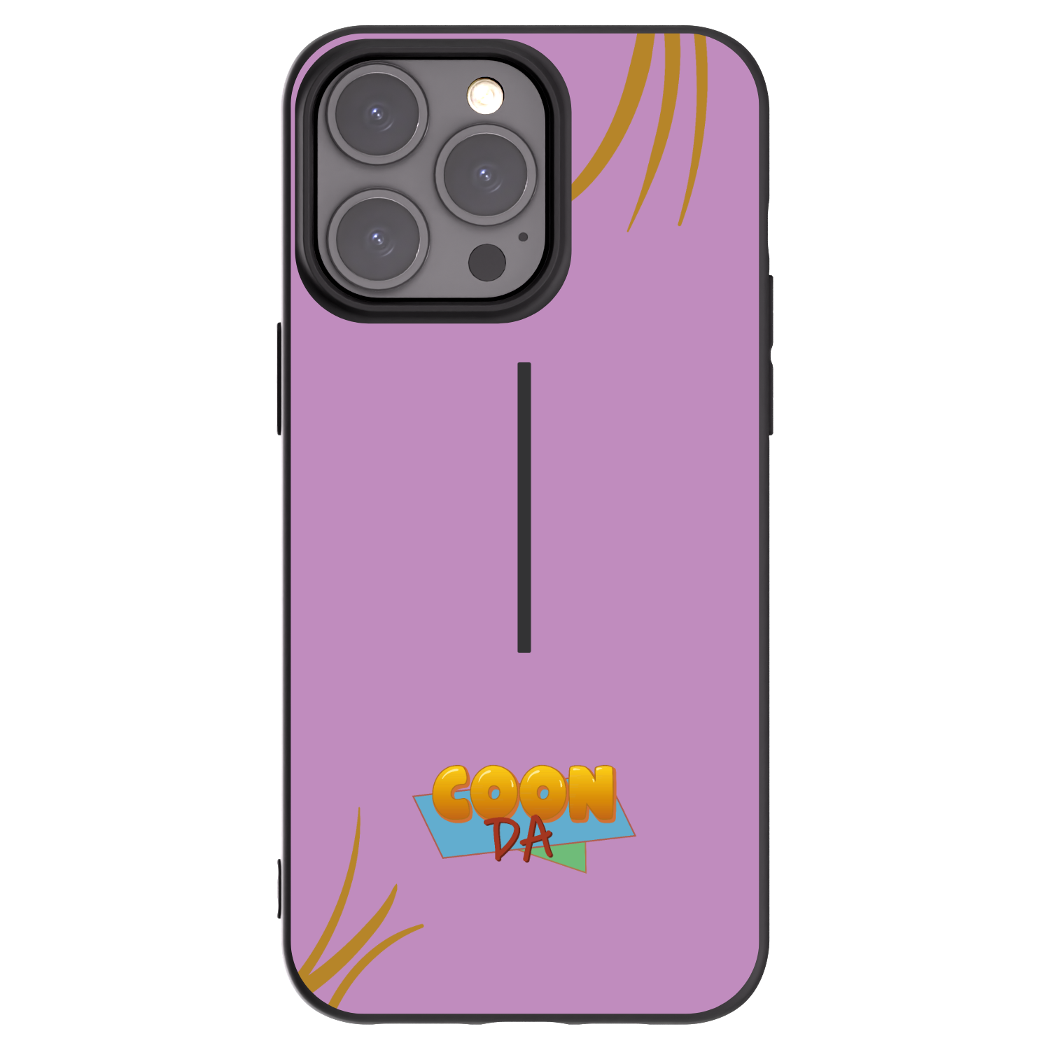 Silikónový čierny obal pre Apple iPhone 15 Pro Max - COONDA růžovka