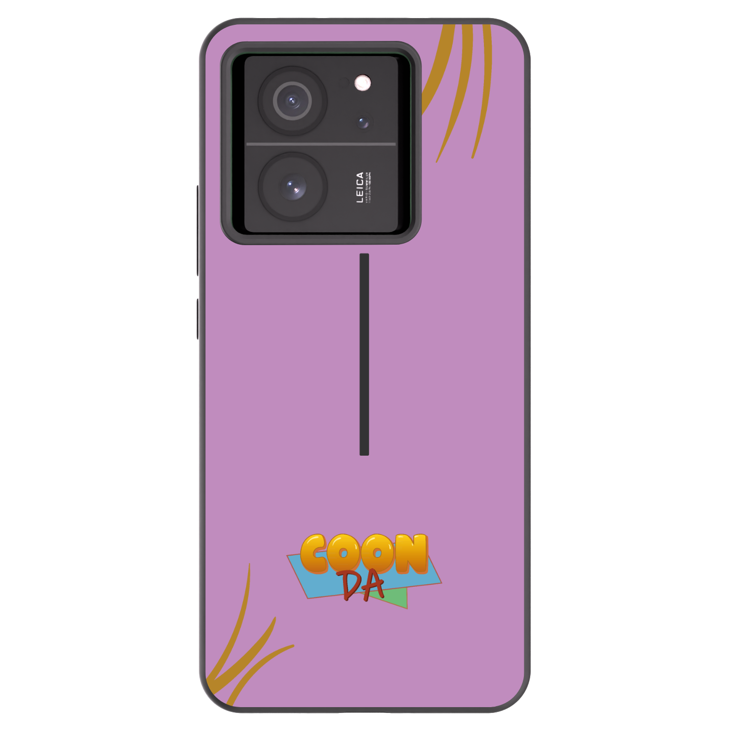 Picasee silikónový čierny obal pre Xiaomi 13T Pro - COONDA růžovka
