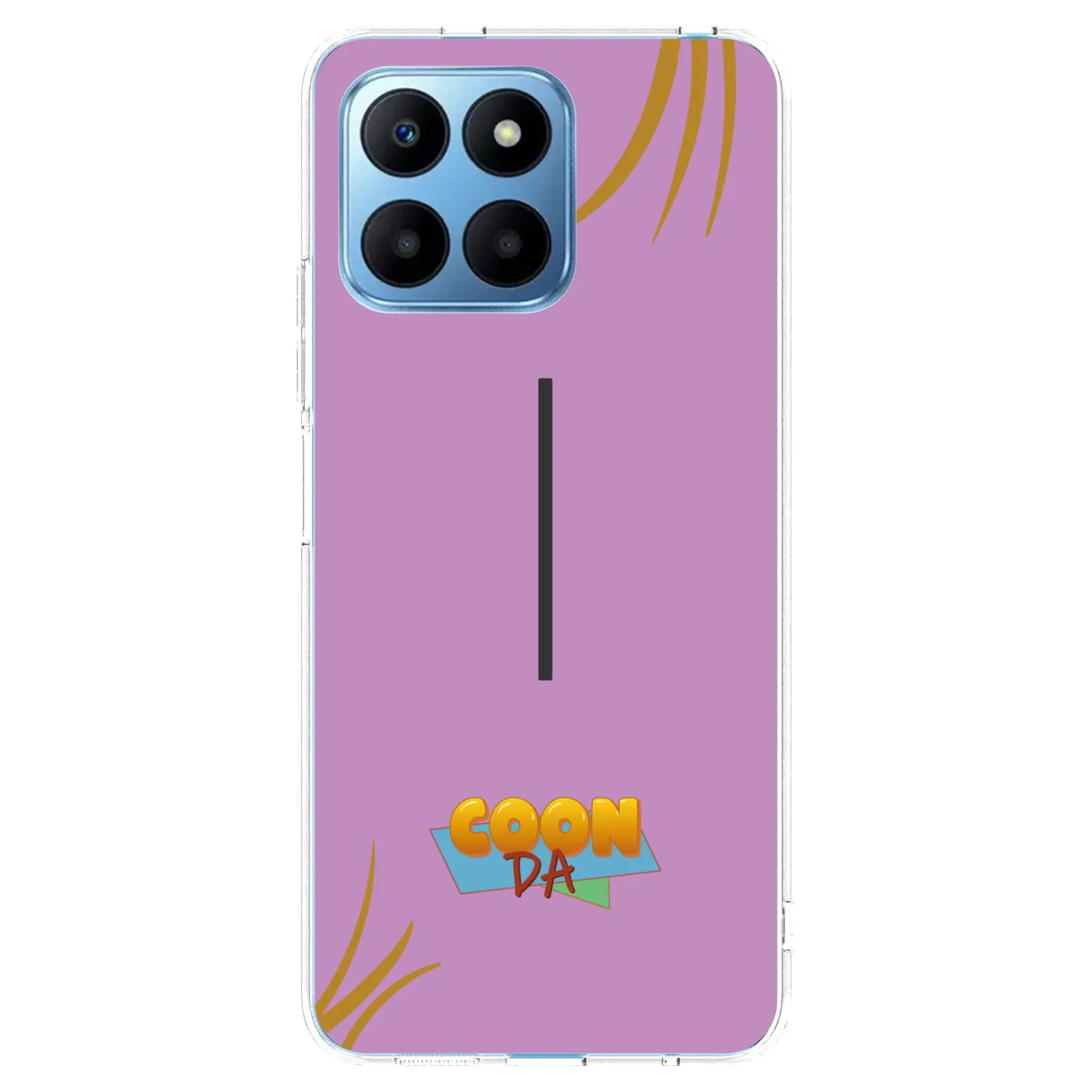 Picasee silikónový prehľadný obal pre Honor 70 Lite - COONDA růžovka