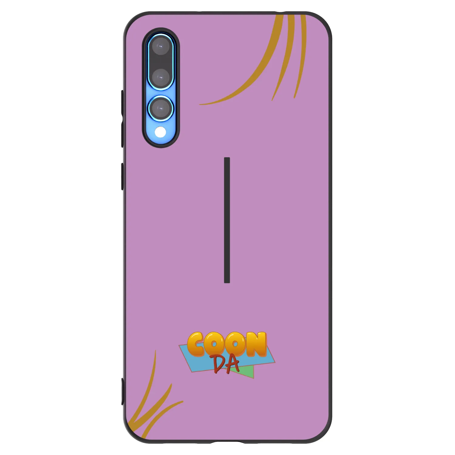 Picasee silikónový čierny obal pre Huawei P20 Pro - COONDA růžovka
