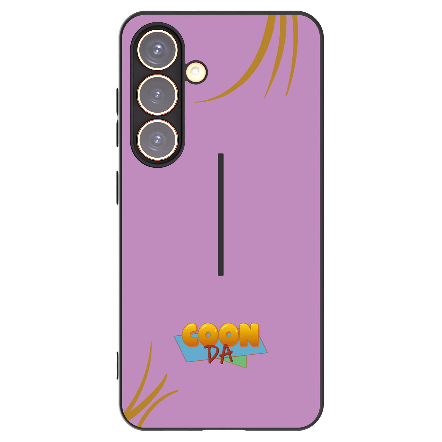 Picasee silikónový čierny obal pre Samsung Galaxy S24 S921B 5G - COONDA růžovka
