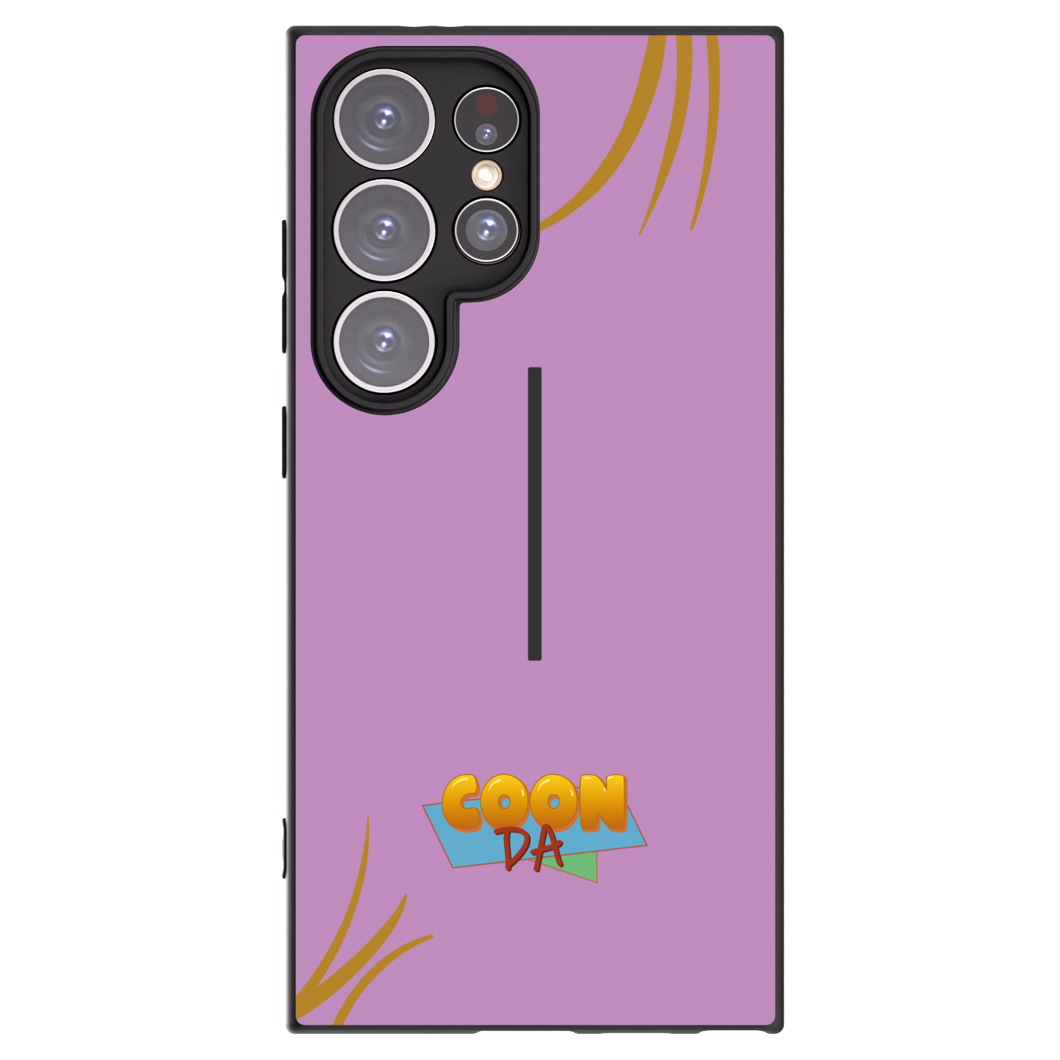 Picasee silikónový čierny obal pre Samsung Galaxy S24 Ultra S928B 5G - COONDA růžovka