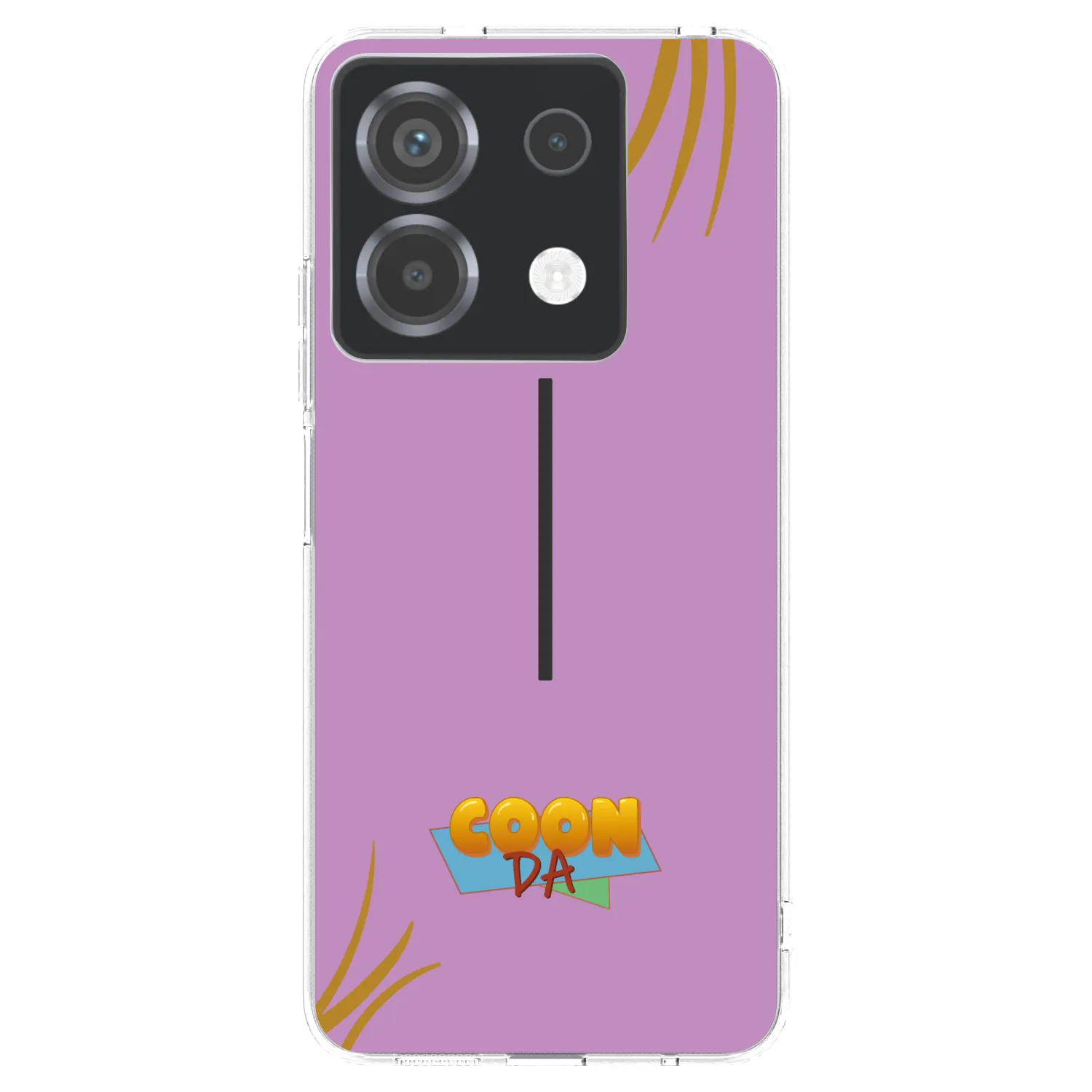Picasee silikónový prehľadný obal pre Xiaomi Poco X6 - COONDA růžovka