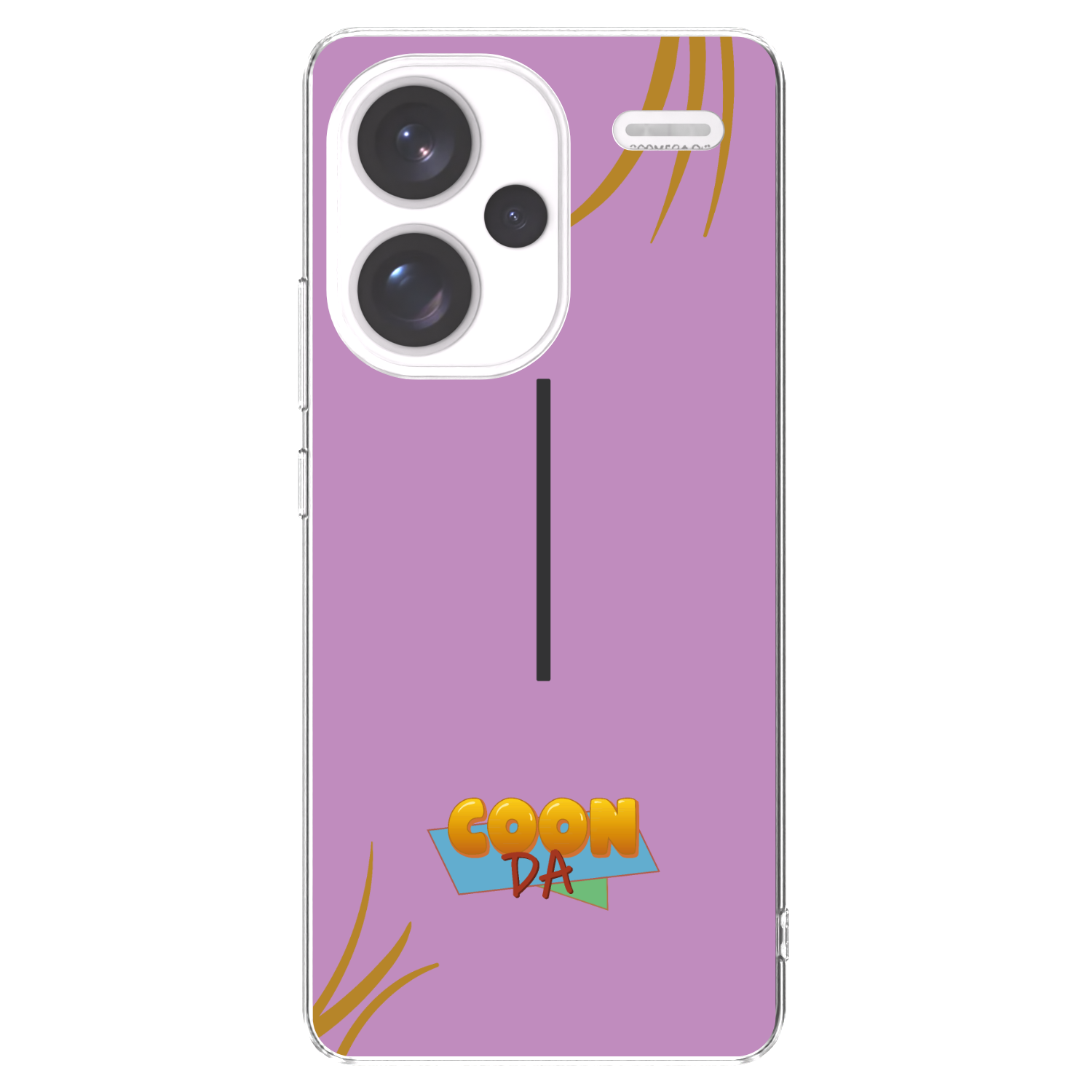 Picasee silikónový prehľadný obal pre Xiaomi Redmi Note 13 Pro+ 5G - COONDA růžovka