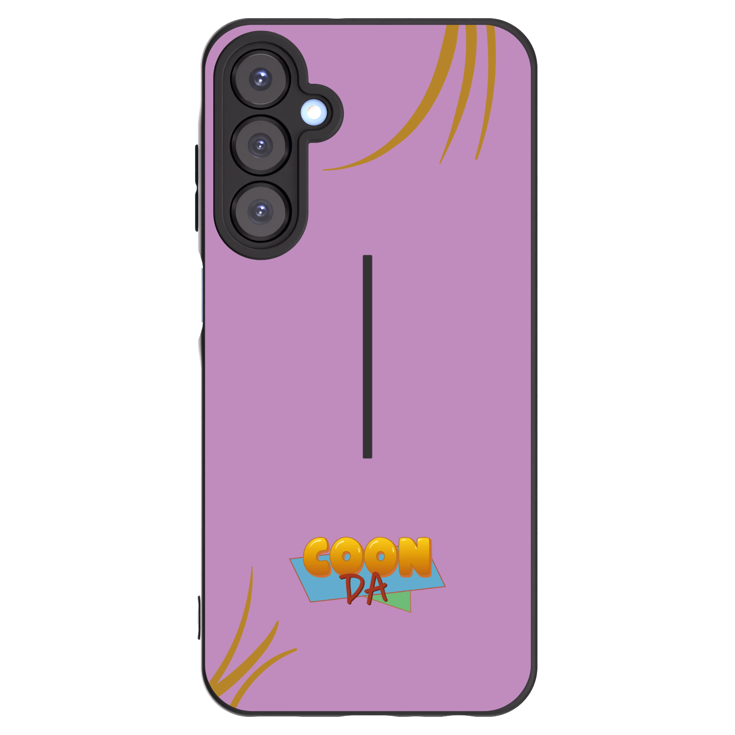 Picasee silikónový čierny obal pre Samsung Galaxy A25 A256B 5G - COONDA růžovka