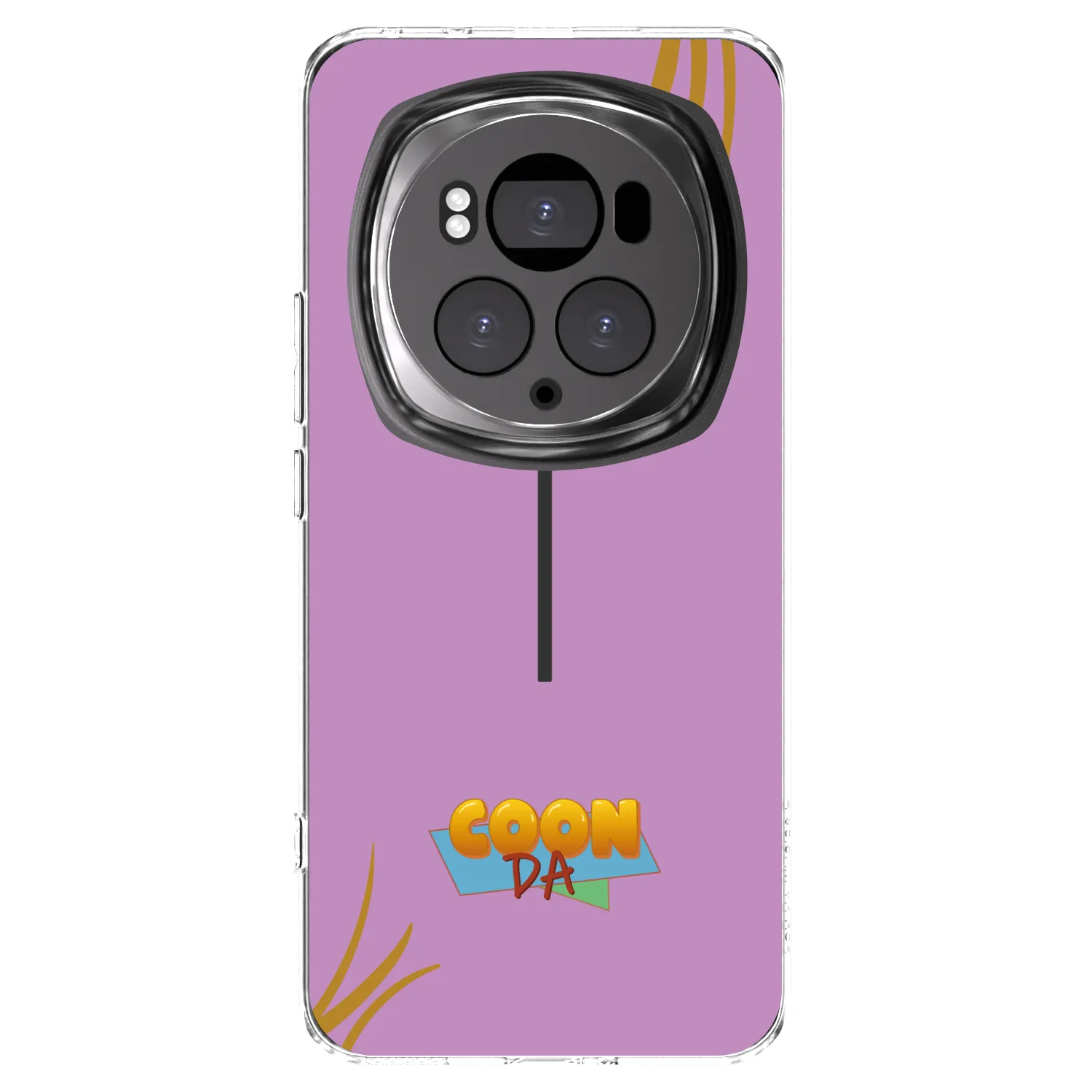 Picasee silikónový prehľadný obal pre Honor Magic6 Pro - COONDA růžovka