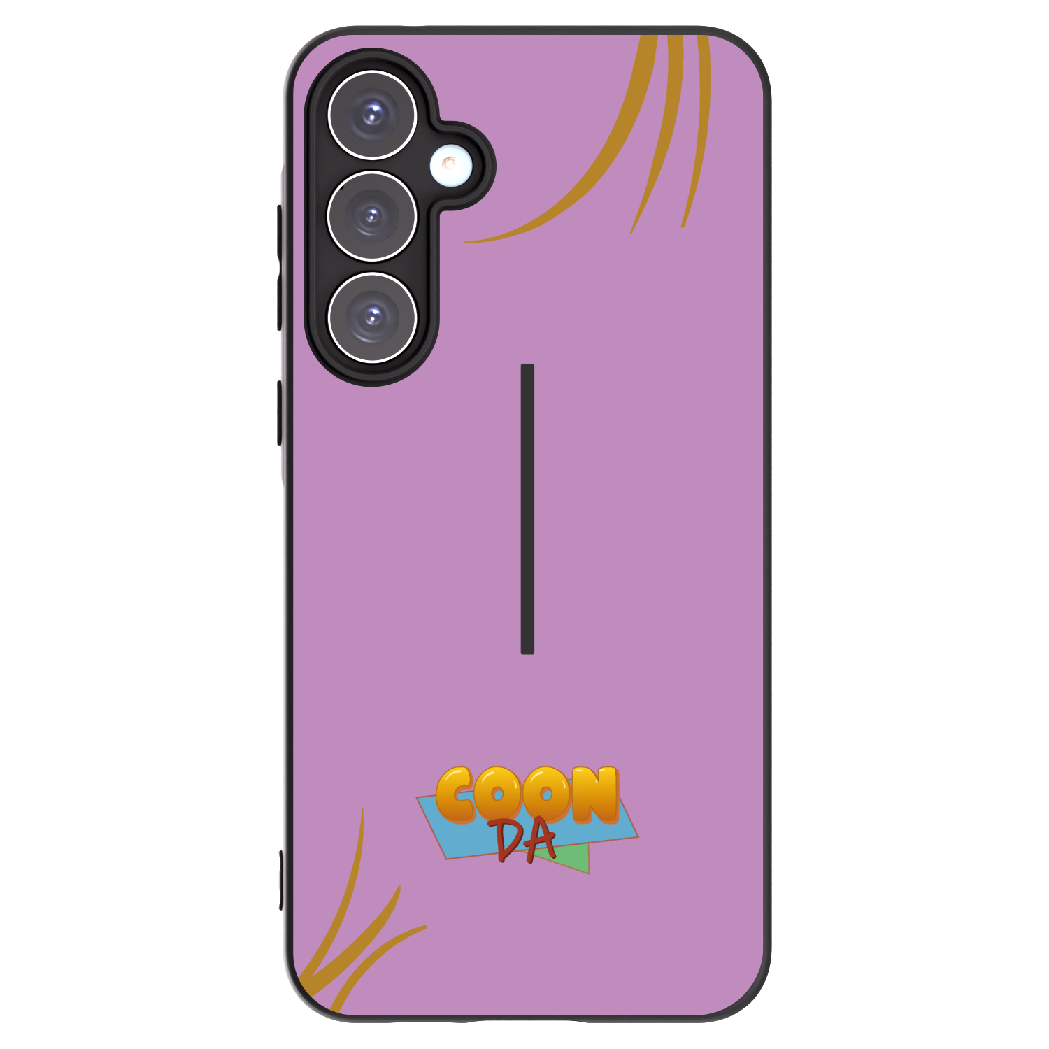 Picasee silikónový čierny obal pre Samsung Galaxy A55 5G A556B - COONDA růžovka