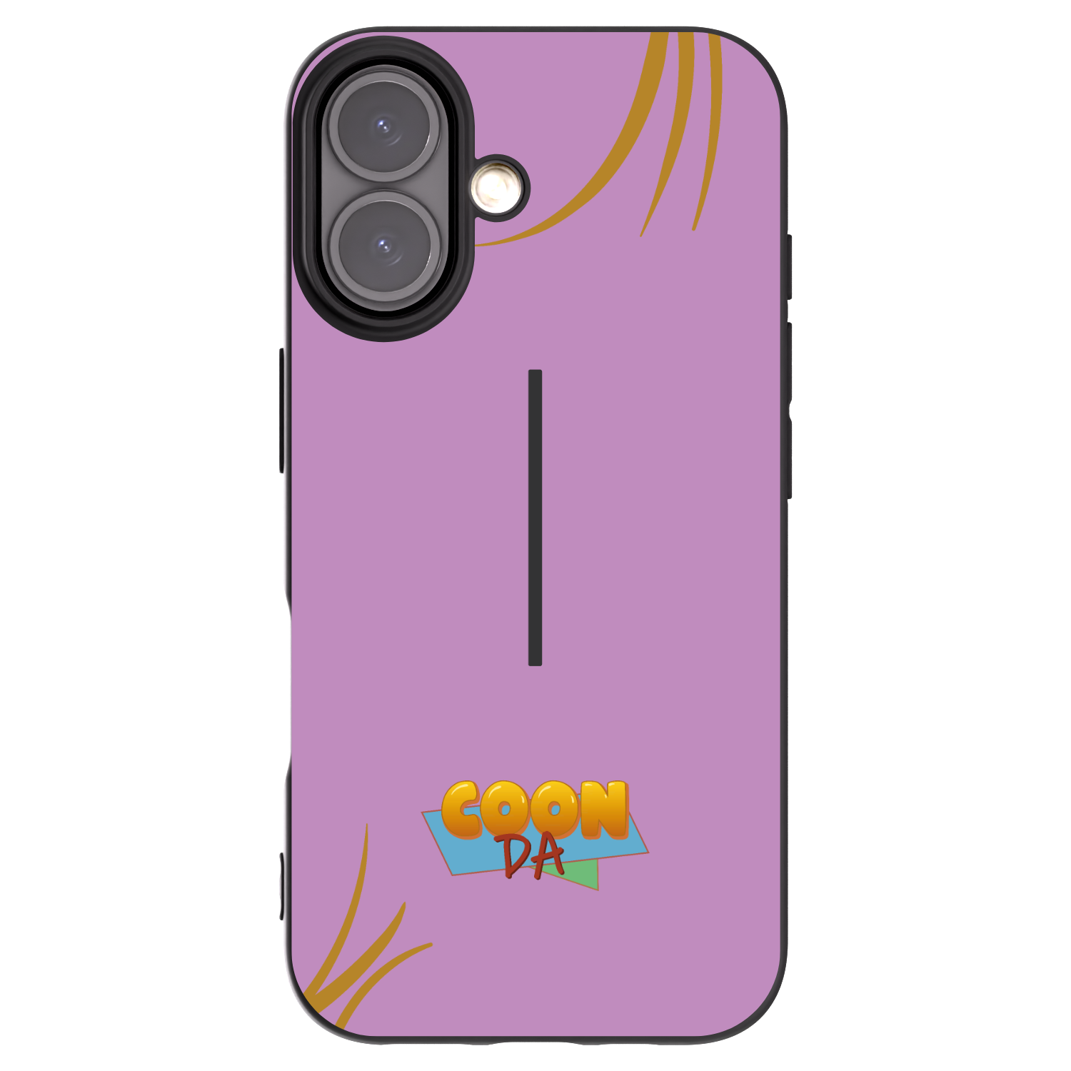 Picasee silikónový čierny obal pre Apple iPhone 16 - COONDA růžovka