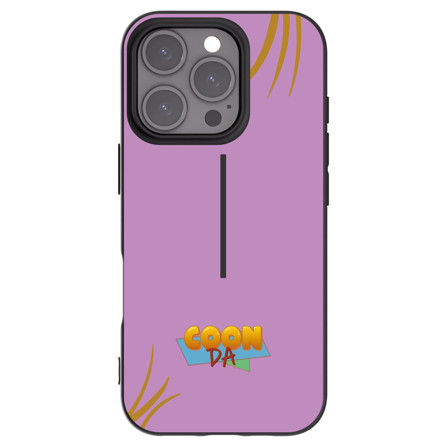 Picasee silikónový čierny obal pre Apple iPhone 16 Pro - COONDA růžovka