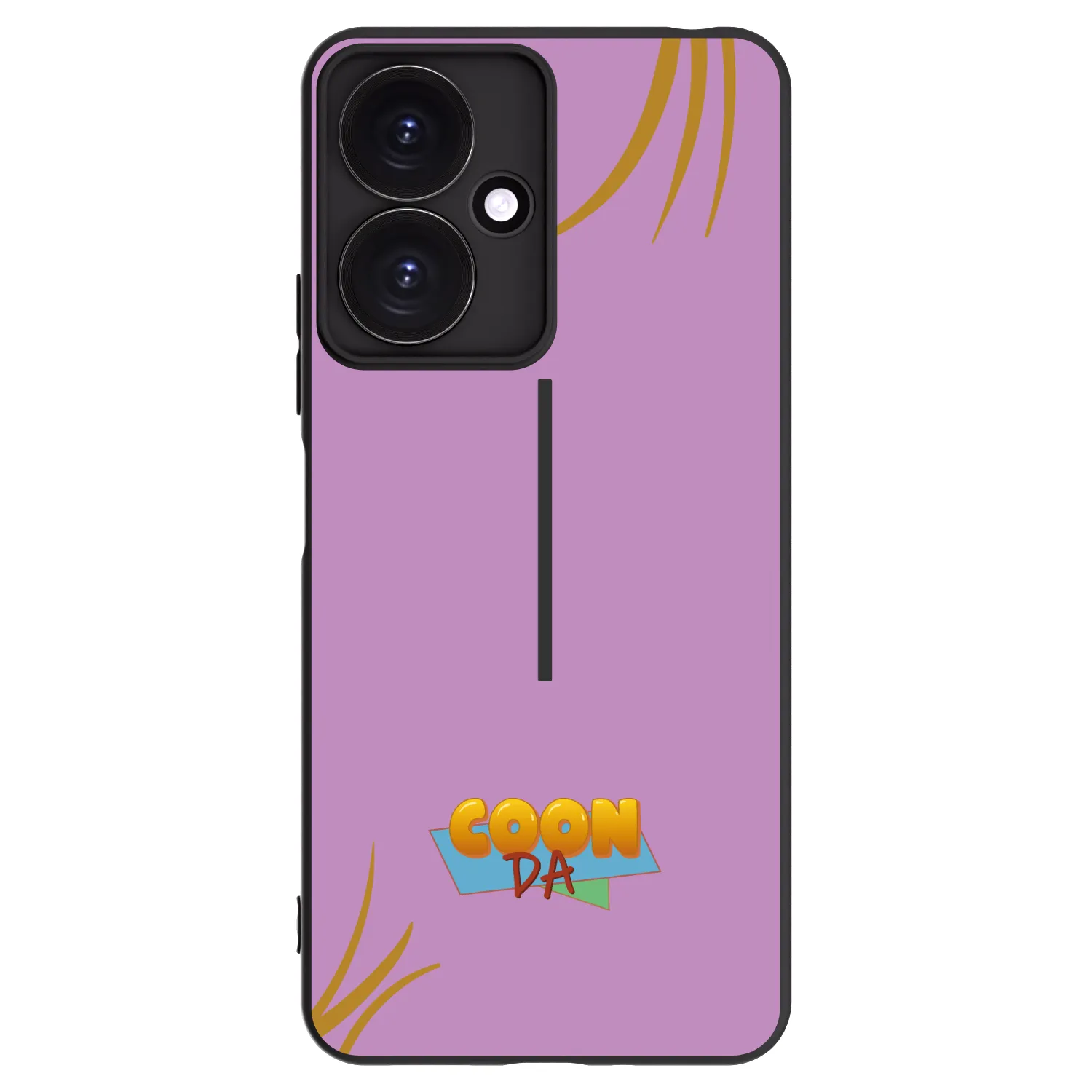 Picasee silikónový čierny obal pre Xiaomi Redmi 13C 5G - COONDA růžovka