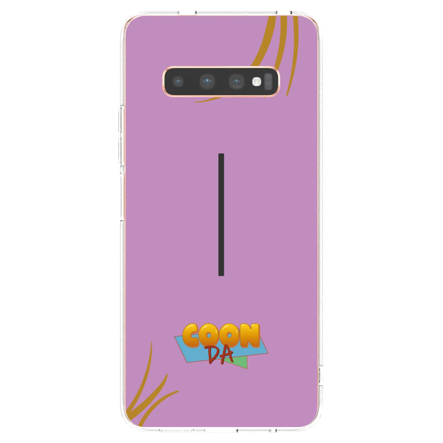 Picasee silikónový prehľadný obal pre Samsung Galaxy S10 Plus G975 - COONDA růžovka