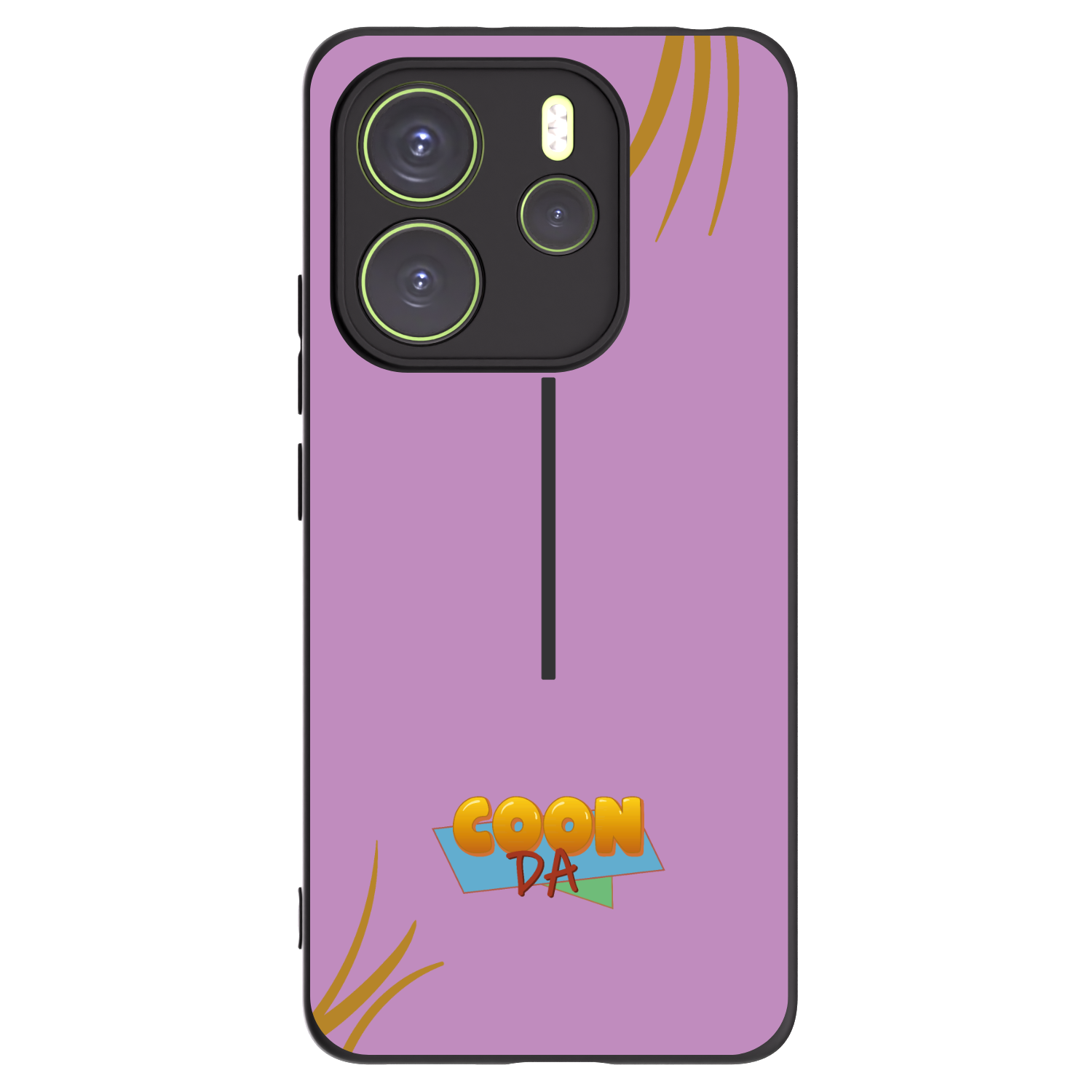 Picasee silikónový čierny obal pre Xiaomi Redmi Note 14 4G - COONDA růžovka