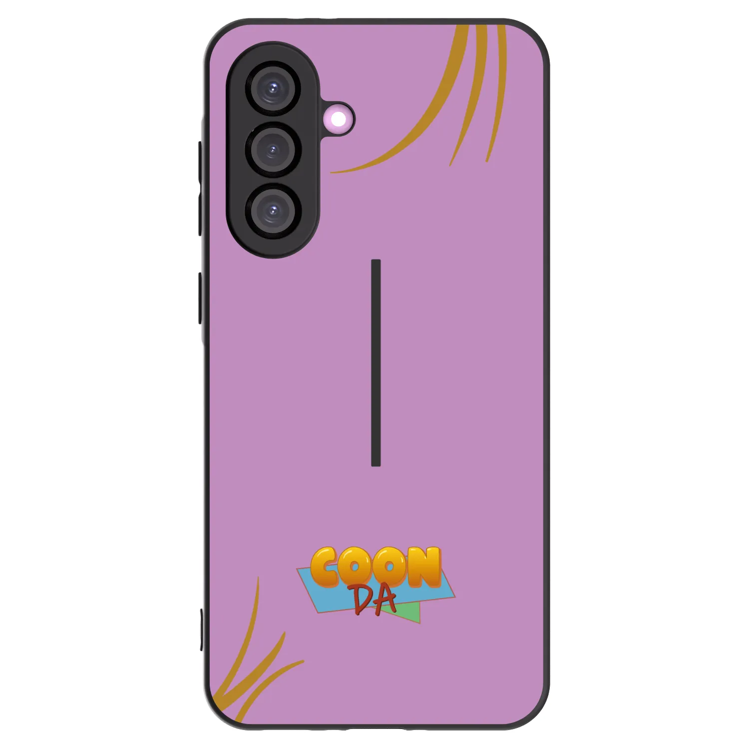 Picasee silikónový čierny obal pre Samsung Galaxy A56 5G A566B - COONDA růžovka