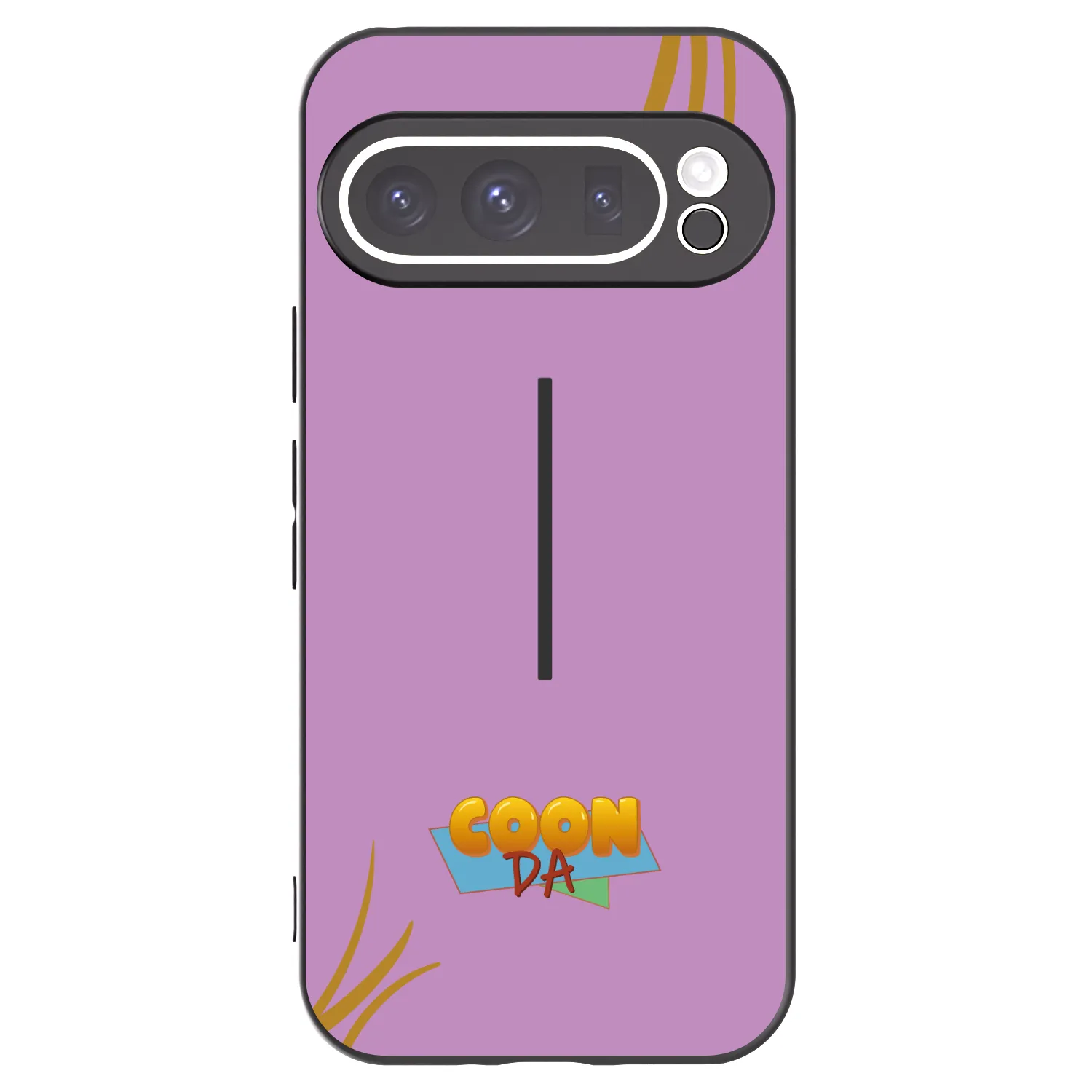 Picasee silikónový čierny obal pre Google Pixel 9 Pro - COONDA růžovka