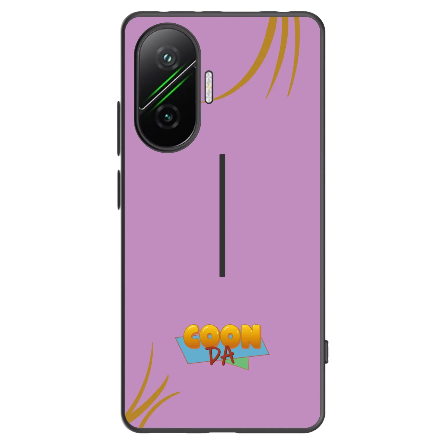 Silikónový čierny obal pre Xiaomi Poco F7 5G - COONDA růžovka