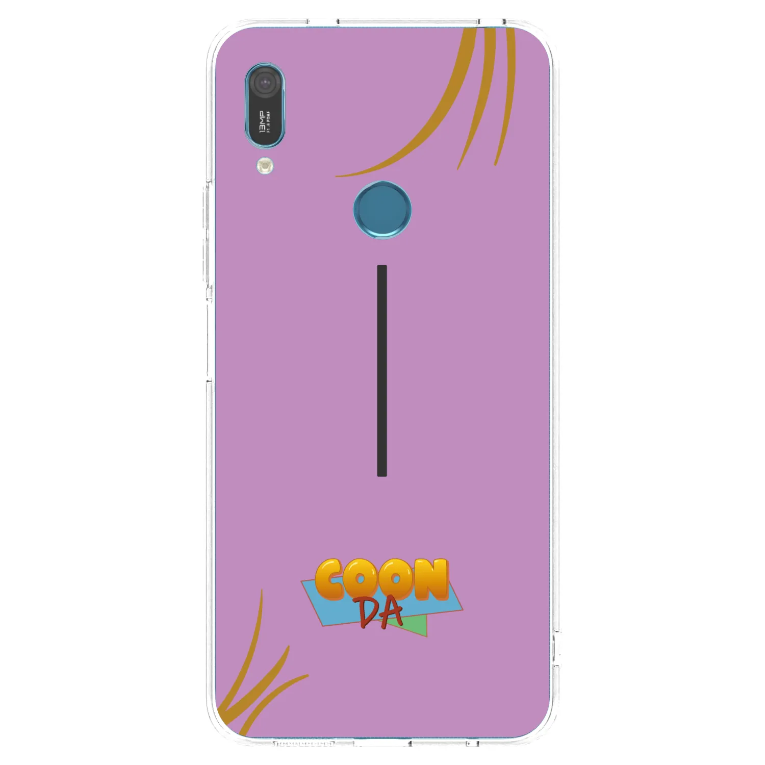 Picasee silikónový prehľadný obal pre Huawei Y6 2019 - COONDA růžovka