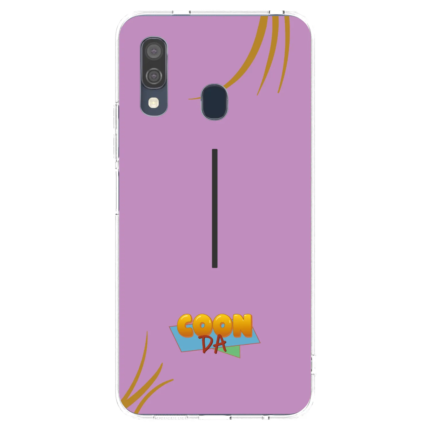 Picasee silikónový prehľadný obal pre Samsung Galaxy A40 A405F - COONDA růžovka