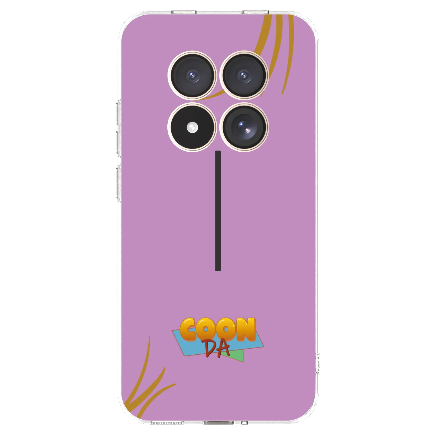Picasee silikónový prehľadný obal pre Xiaomi Redmi Note 15 Pro 4G - COONDA růžovka