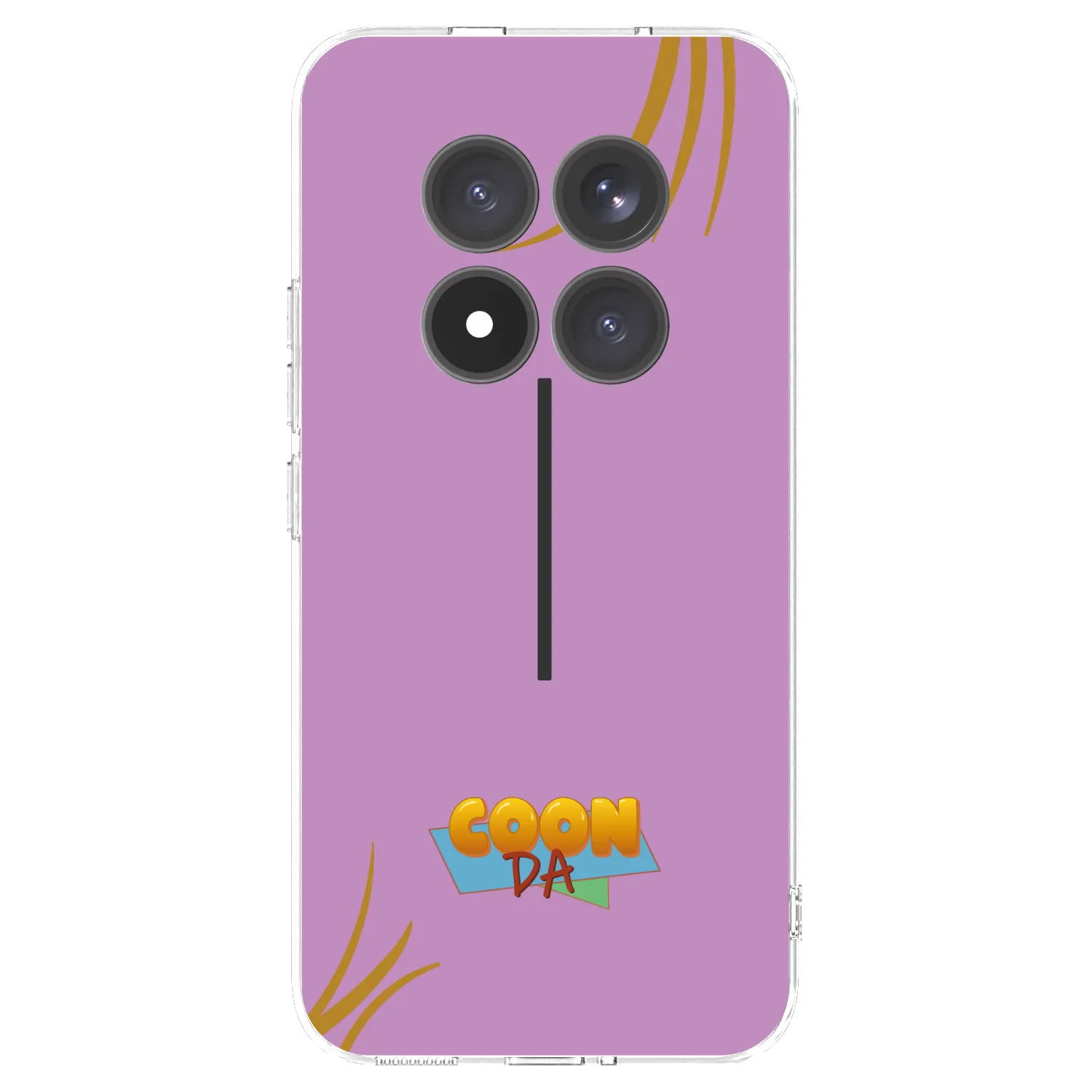 Silikónový prehľadný obal pre Xiaomi Redmi Note 15 Pro+ - COONDA růžovka