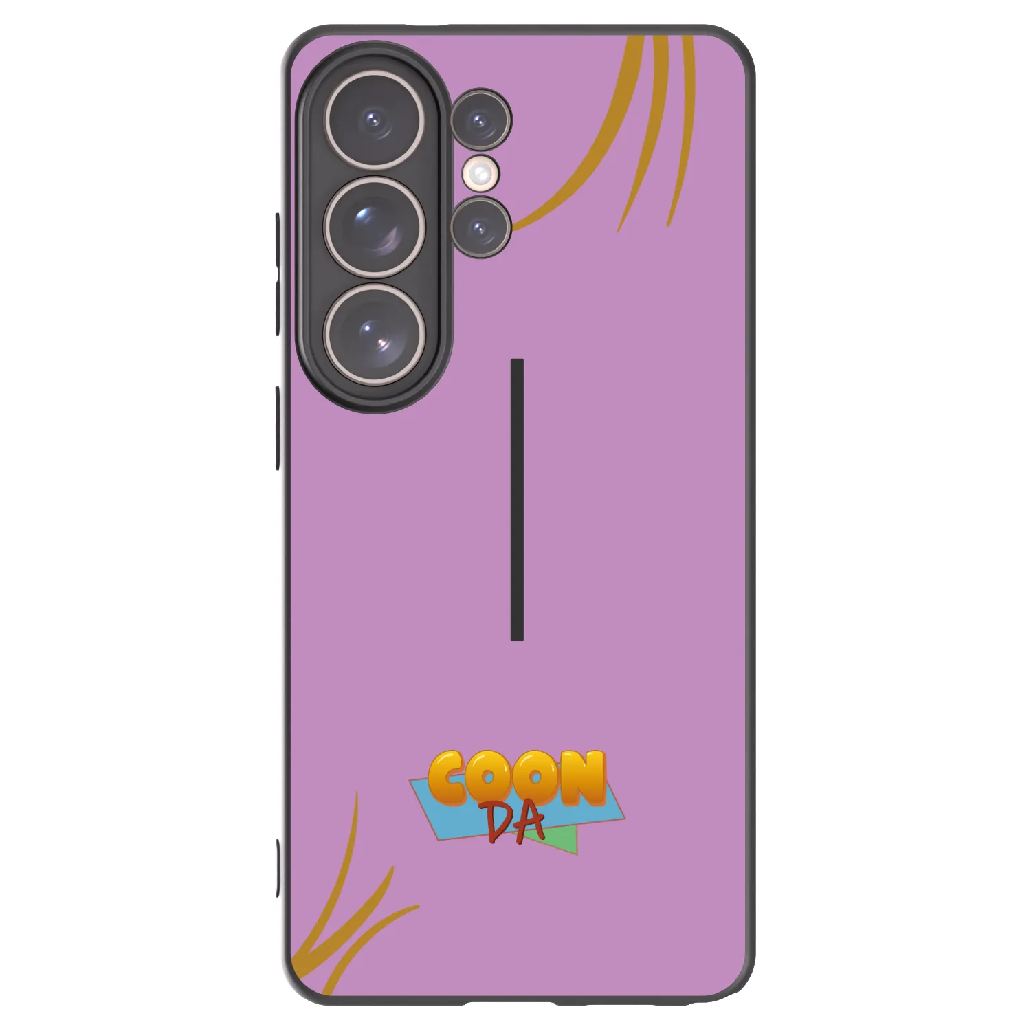 Picasee silikónový čierny obal pre Samsung Galaxy S26 Ultra - COONDA růžovka