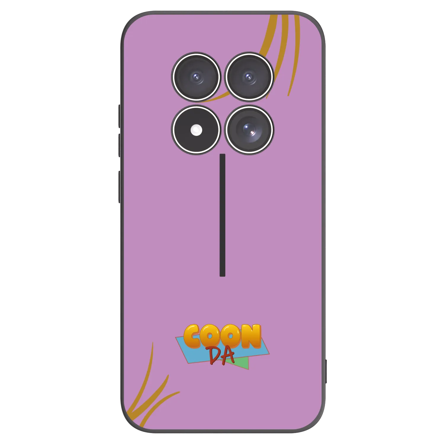 Picasee silikónový čierny obal pre Xiaomi Redmi Note 15 Pro 5G - COONDA růžovka
