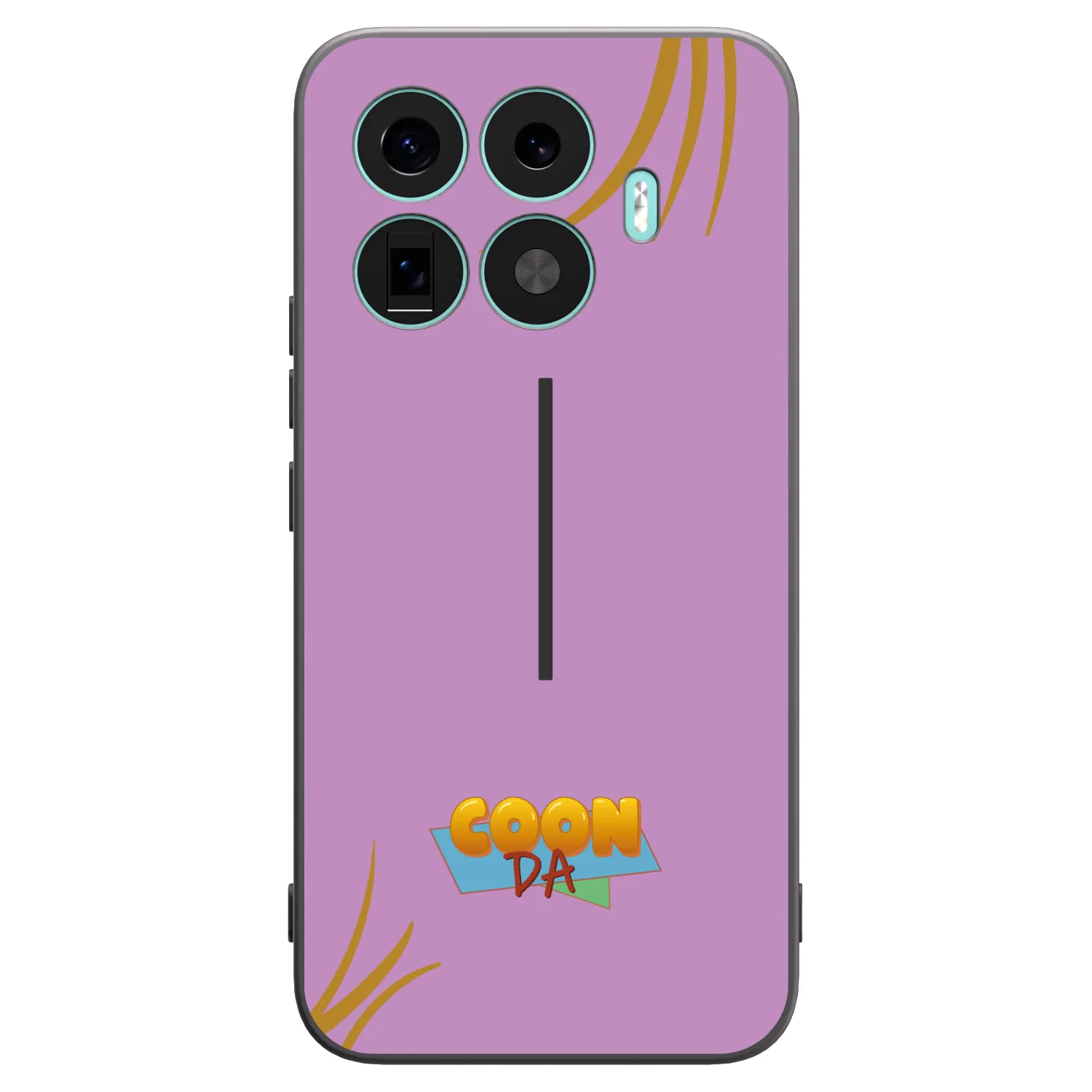Picasee silikónový čierny obal pre Xiaomi 17T Pro - COONDA růžovka