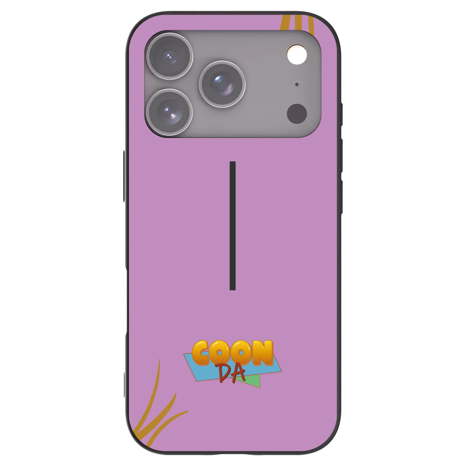 Picasee silikónový čierny obal pre Apple iPhone 18 Pro - COONDA růžovka