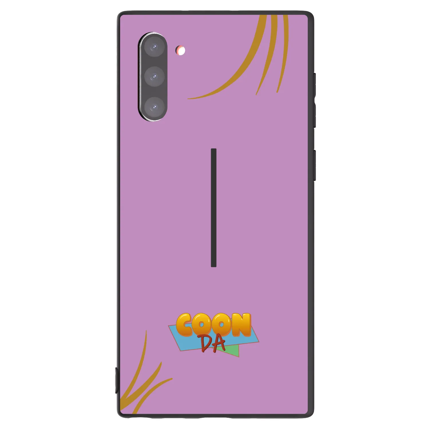 Picasee silikónový čierny obal pre Samsung Galaxy Note 10 N970F - COONDA růžovka