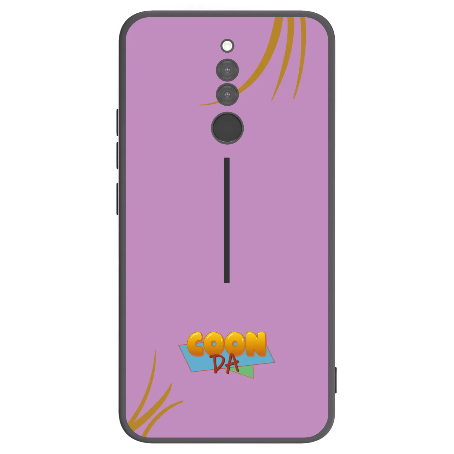 Picasee silikónový čierny obal pre Xiaomi Redmi 8 - COONDA růžovka