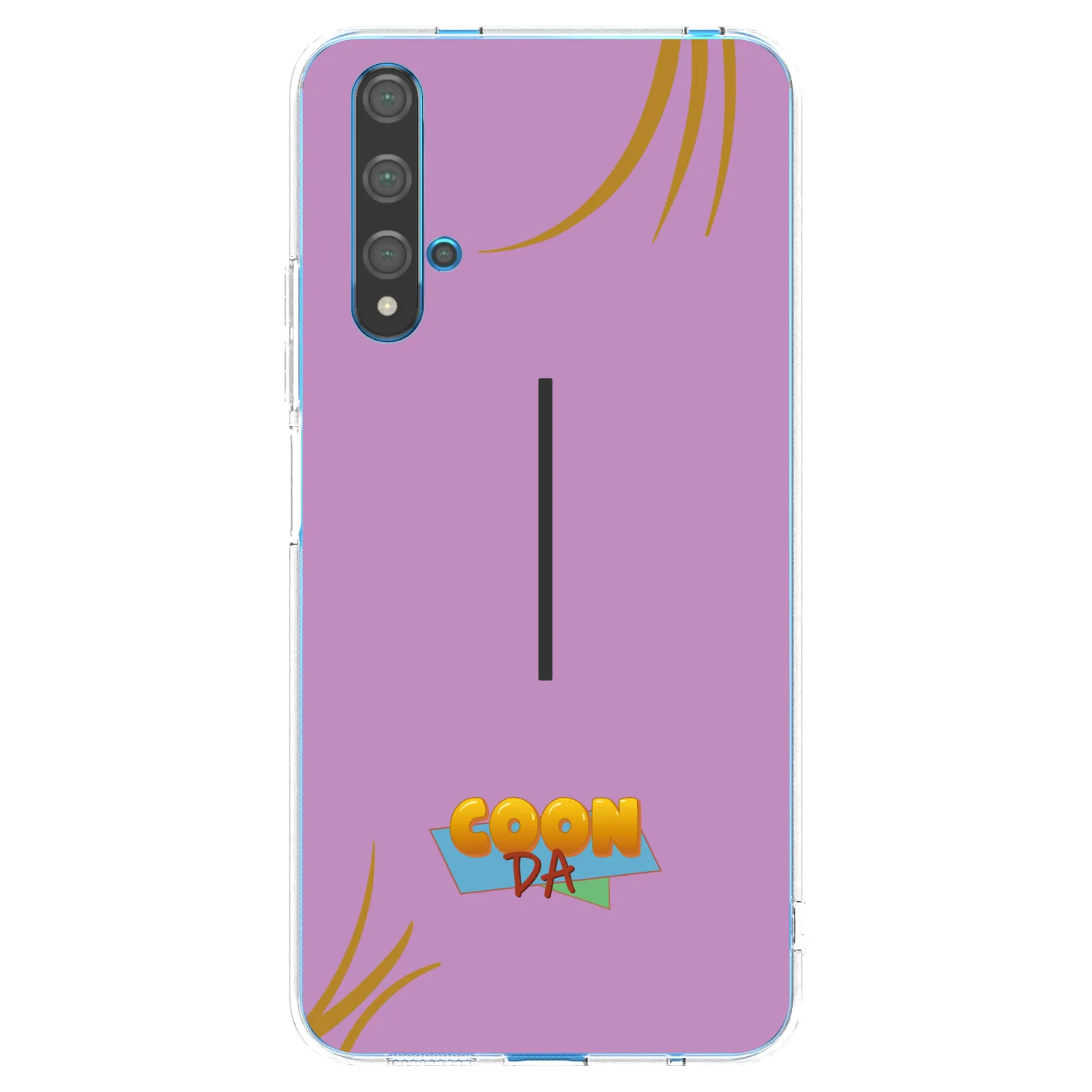 Picasee silikónový prehľadný obal pre Huawei Nova 5T - COONDA růžovka